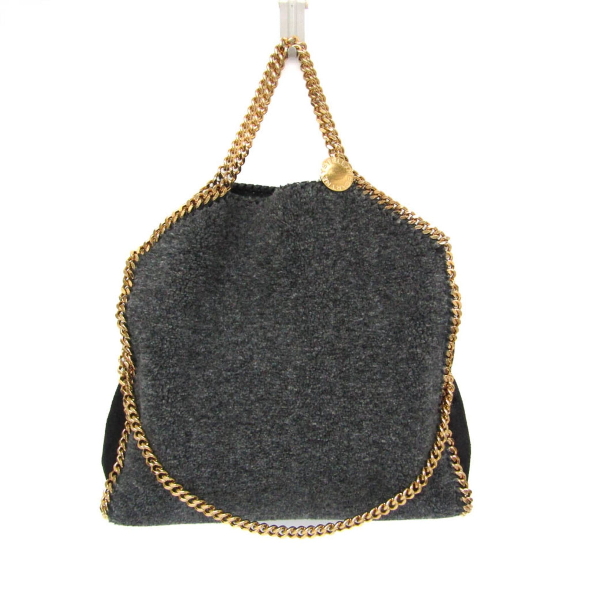 Stella McCartney Stella McCartney 234387 W9358 Women's Polyester Handbag,Shoulder Bag Dark Gray Size ONE SIZE - 1 Thumbnail