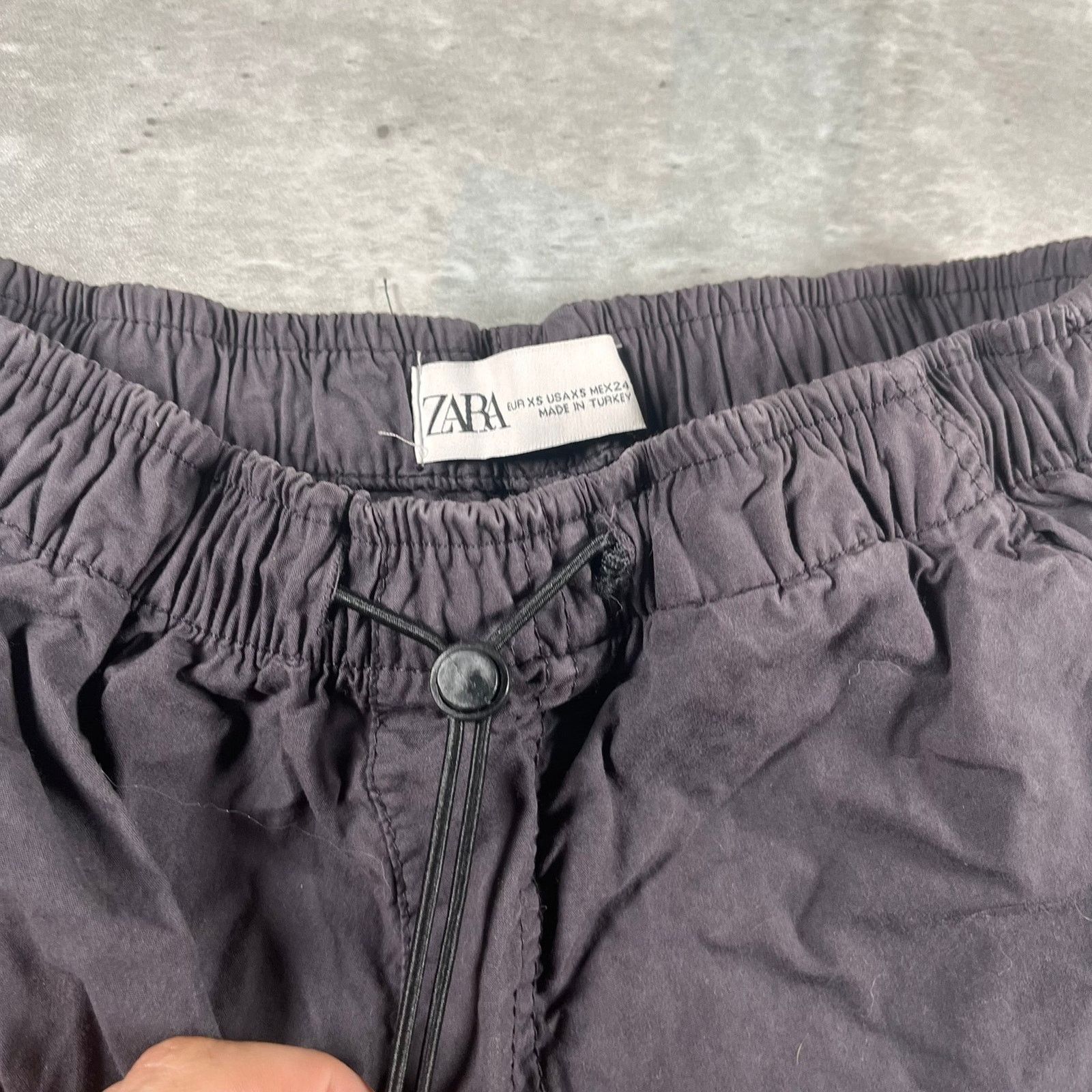 Zara Smoke grey women’s pants Size 22" - 2 Thumbnail