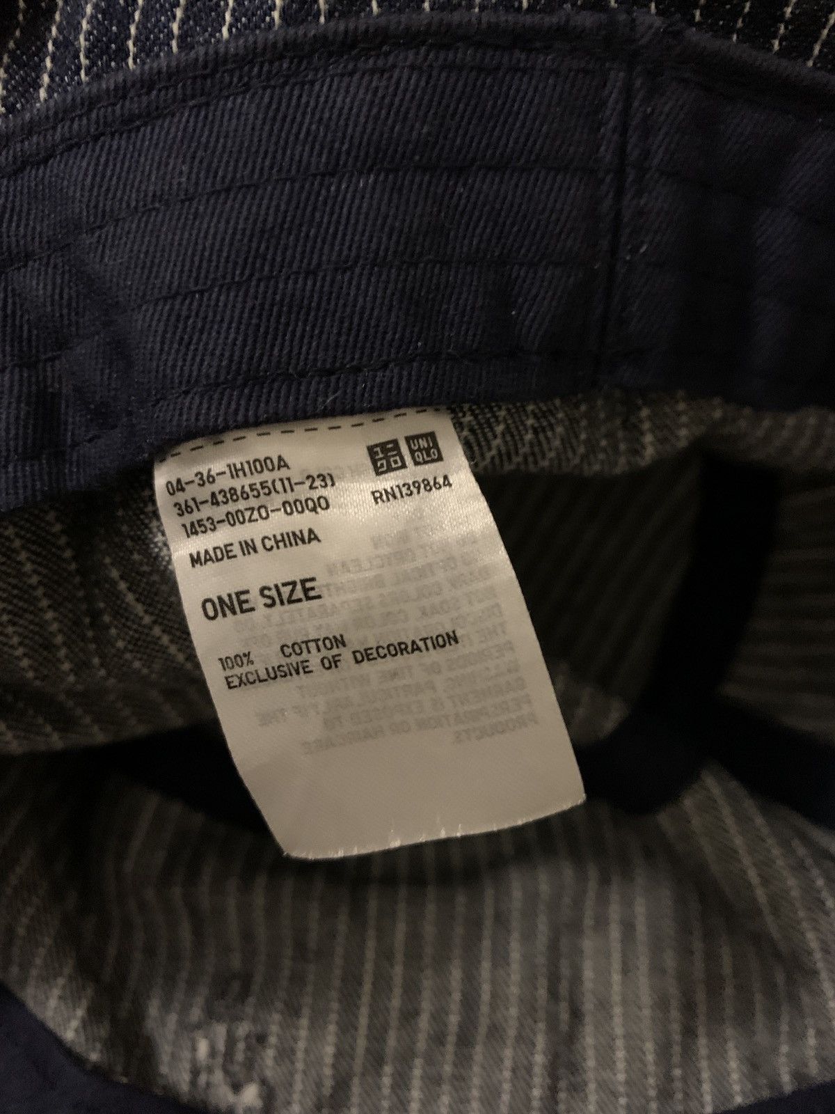 JW Anderson × Uniqlo Uniqlo JW Anderson 2021 denim hat Size ONE SIZE - 3 Thumbnail