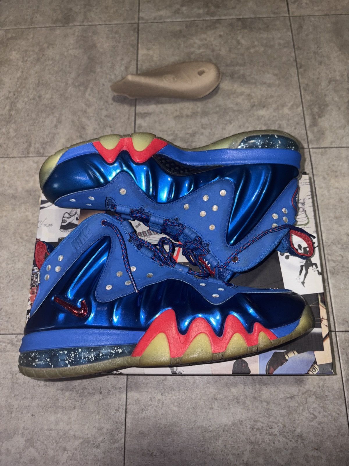 Nike Nike Barkley Posite Max “76ers” Size US 8 / EU 41 - 3 Thumbnail