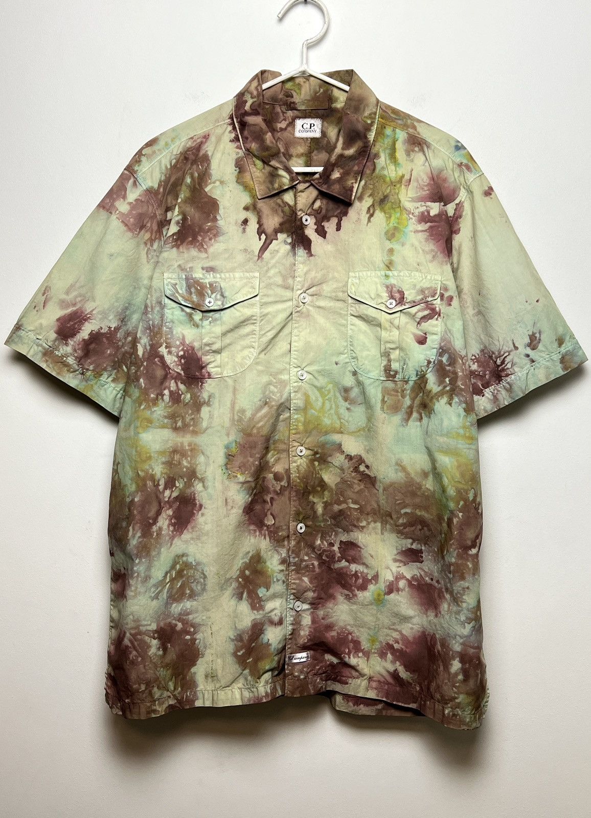 C.P. Company cp company stone island y2k camo tie dye shirt vintage Size US L / EU 52-54 / 3 - 1 Thumbnail
