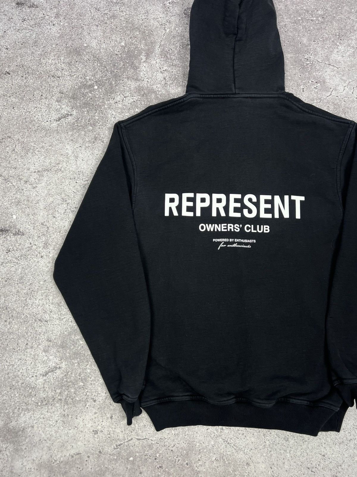 Represent Clo. Represent Owners Club Men's Hoodie Black Cotton Heavyweight Size US S / EU 44-46 / 1 - 2 Thumbnail