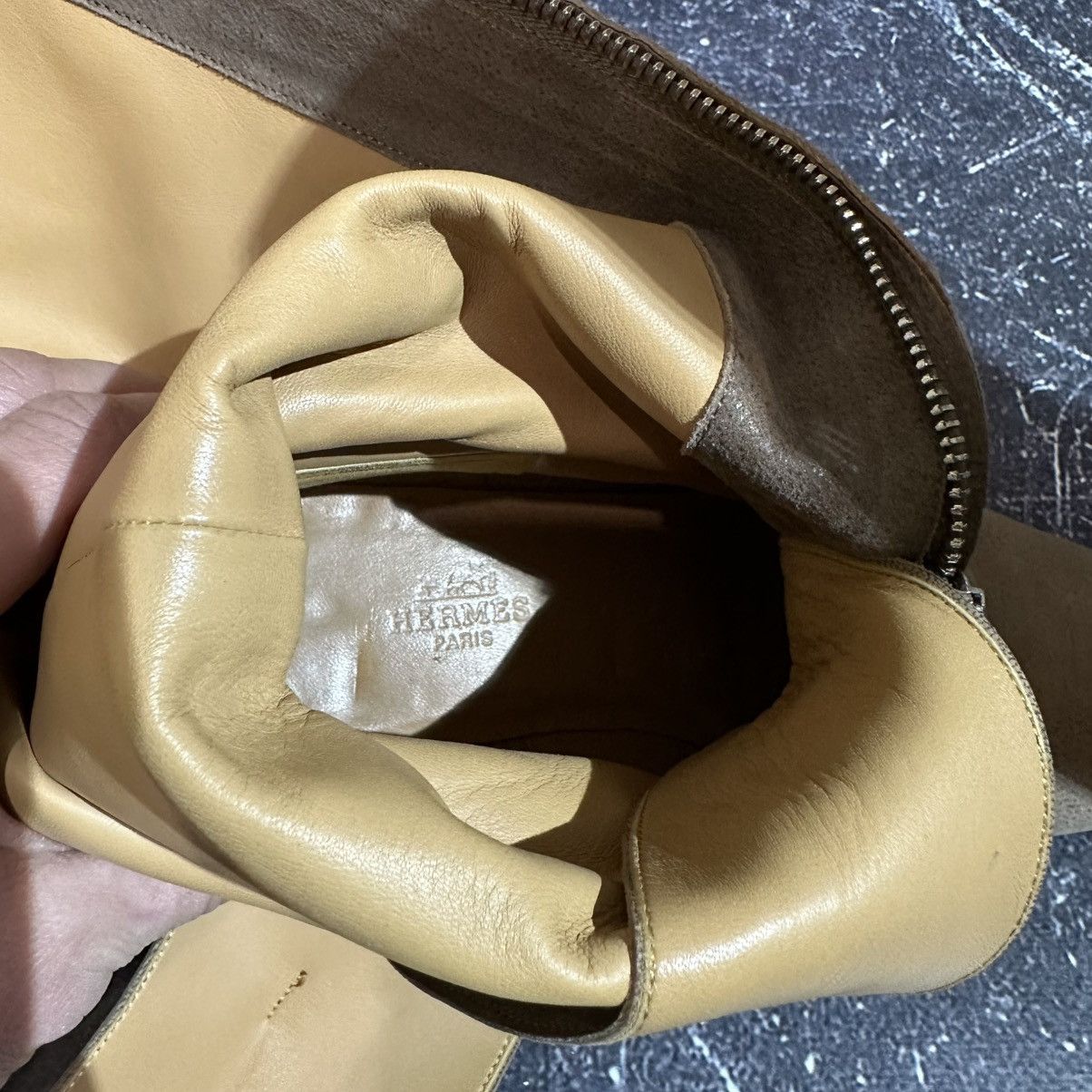 Hermes HERMES Suede zip front Boots Size 37 Size US 7 / IT 37 - 17 Thumbnail