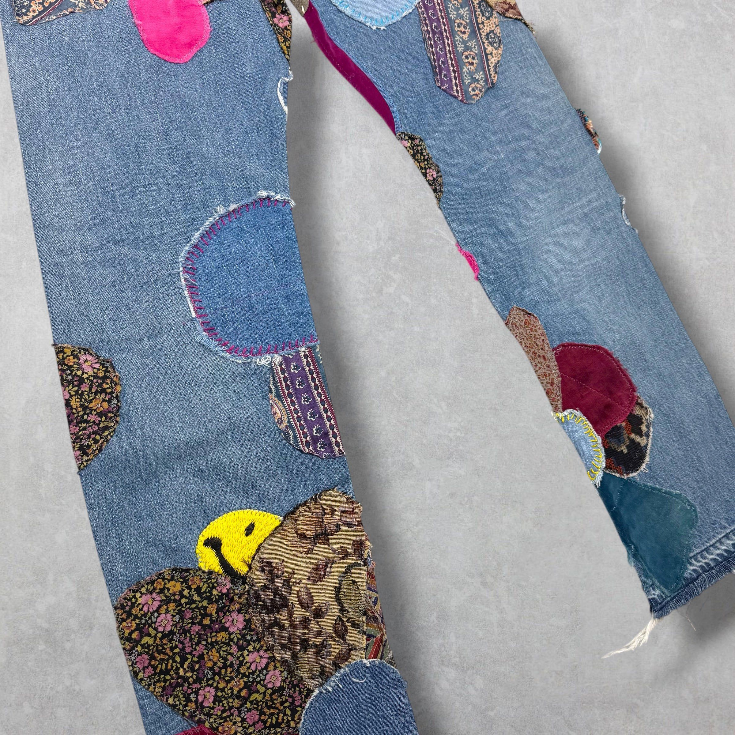 Kapital Kapital 14oz Crazy El Paso 5P Patch Jeans 36 Size US 36 / EU 52 - 6 Thumbnail
