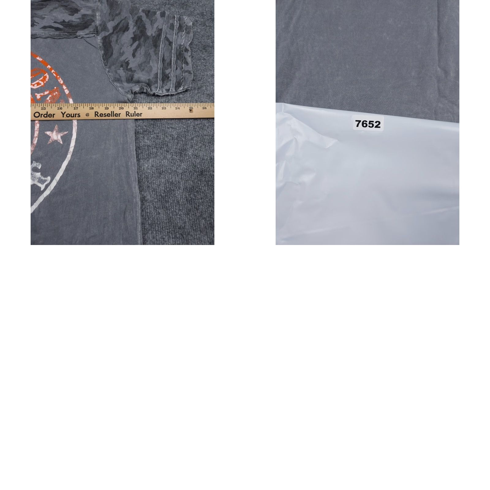 Affliction Affliction T-Shirt Men's XL Gray Graphic AOP Double-Sided Live Fast Y2K Shirt Size US XL / EU 56 / 4 - 8 Thumbnail
