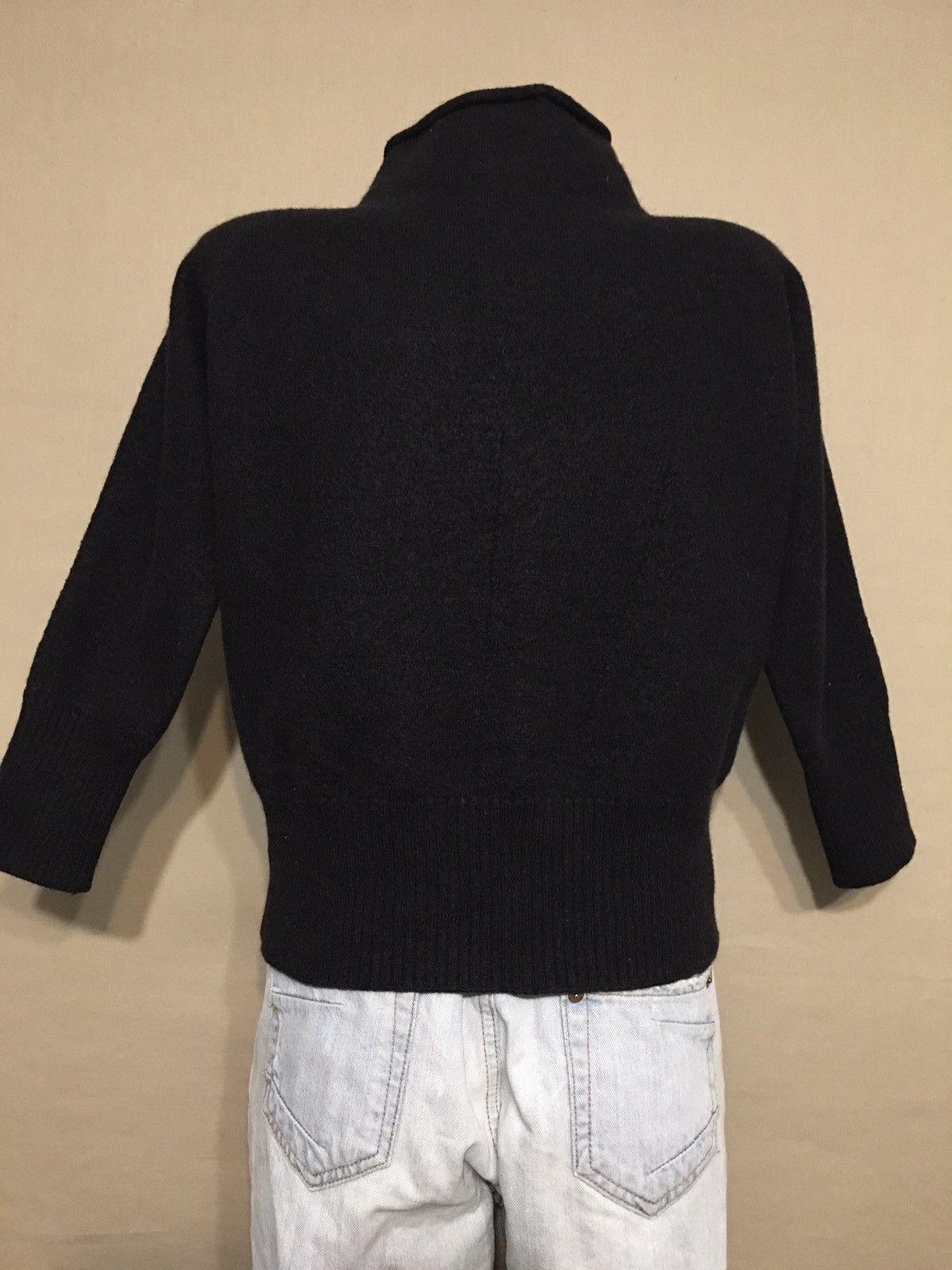 OSKA OSKA Black Virgin Wool High neck Sweater Size XS Size XS / US 0-2 / IT 36-38 - 5 Thumbnail