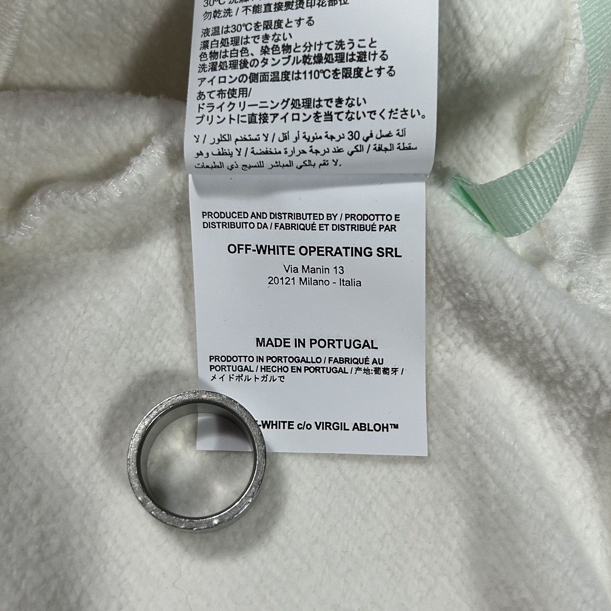 Off-White Cropped Graphic Print Hoodie Size M / US 6-8 / IT 42-44 - 10 Thumbnail