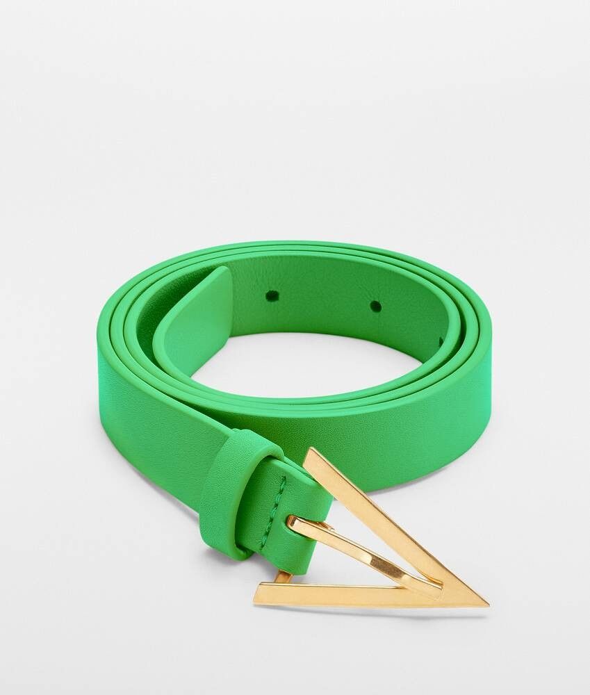 Bottega Veneta o1n1vont0425 Size: 80 / Triangle Belt in Grass Size ONE SIZE - 1 Preview