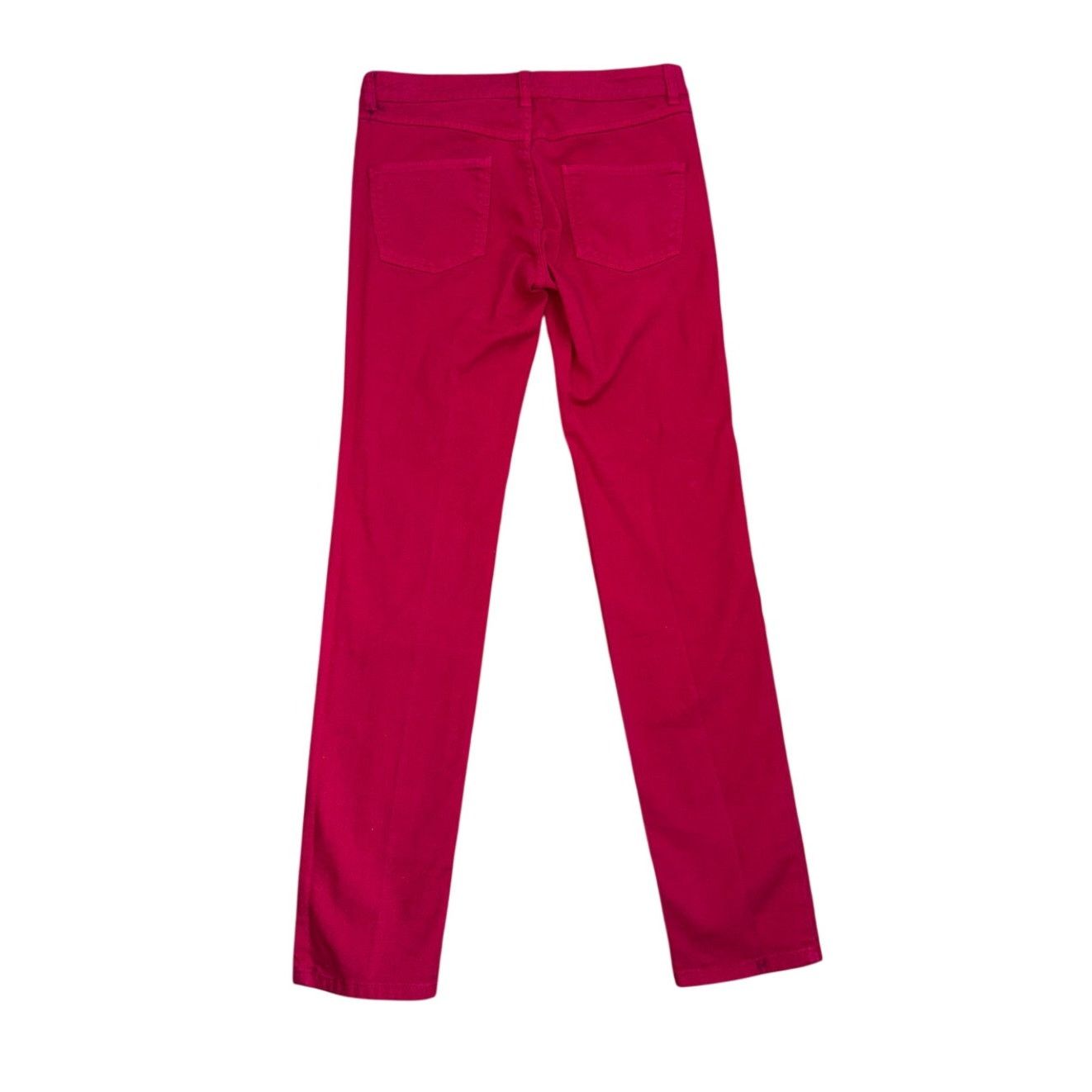 Alexander McQueen Alexander McQueen NWT Pink Women's Cigarette Trousers Size 28" / US 6 / IT 42 - 2 Thumbnail