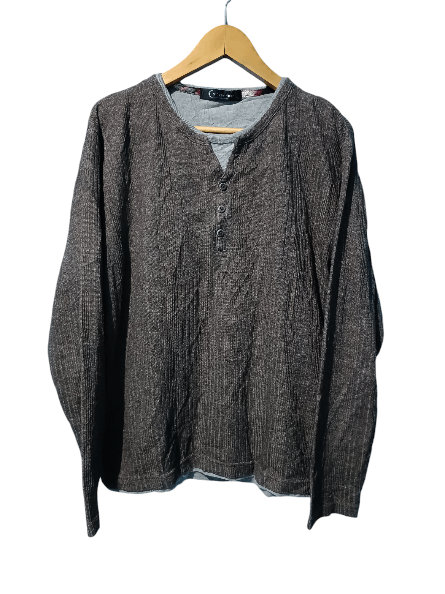 Japanese Brand Double Layer Long Sleeve T-shirt Size US L / EU 52-54 / 3 - 1 Thumbnail