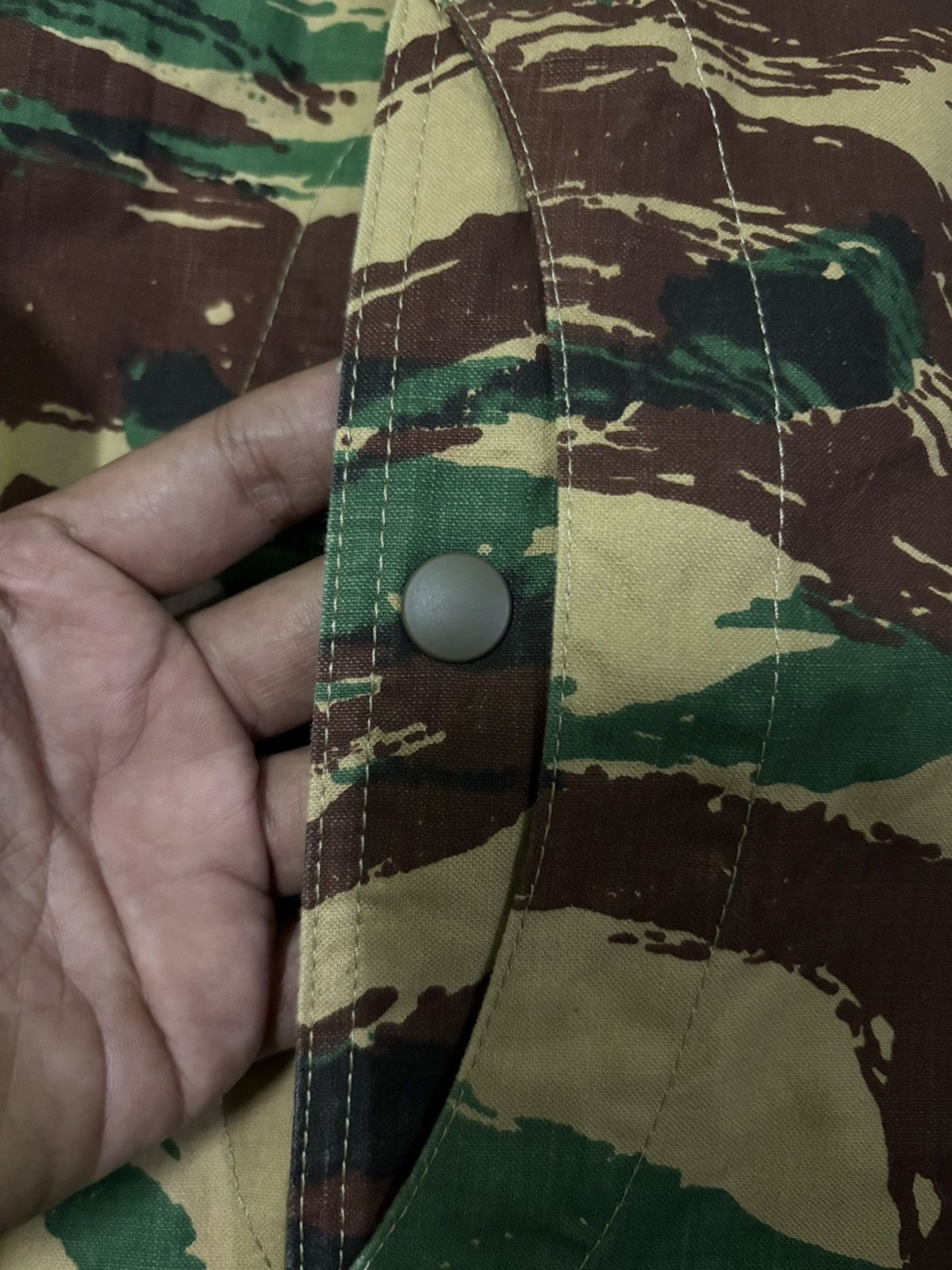 Japanese Brand Japanese Salt Water Amry Riversible Vest Design Size US M / EU 48-50 / 2 - 9 Thumbnail