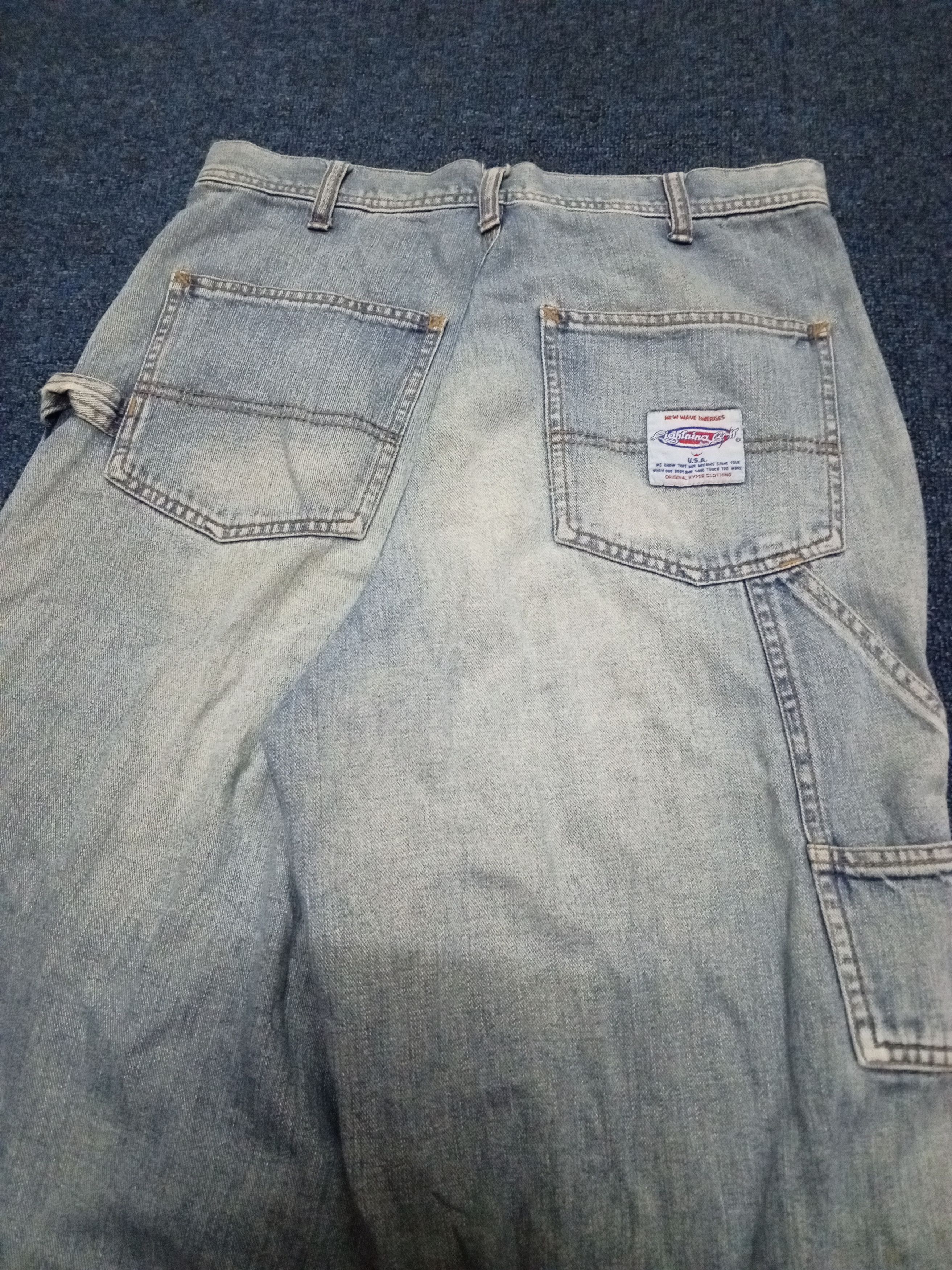 Lightning Bolt Lightning bolt jeans rare Size US 30 / EU 46 - 8 Thumbnail