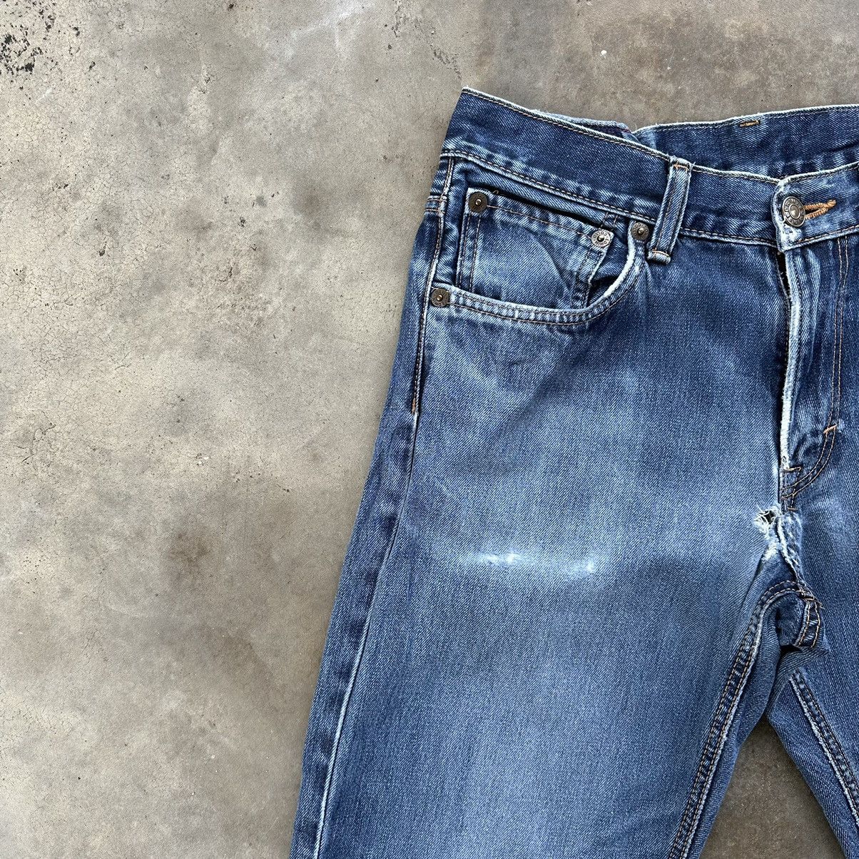 Japanese Brand Vintage Edwin 503 Distressed Faded Denim Jean Pant W31 Size US 31 - 4 Thumbnail