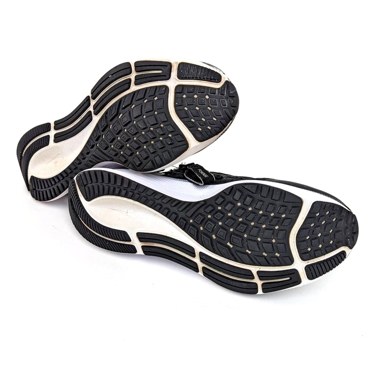 Nike Nike Air Zoom Pegasus 37 FlyEase 'Black White' - 7 Size US 7 / IT 37 - 4 Thumbnail