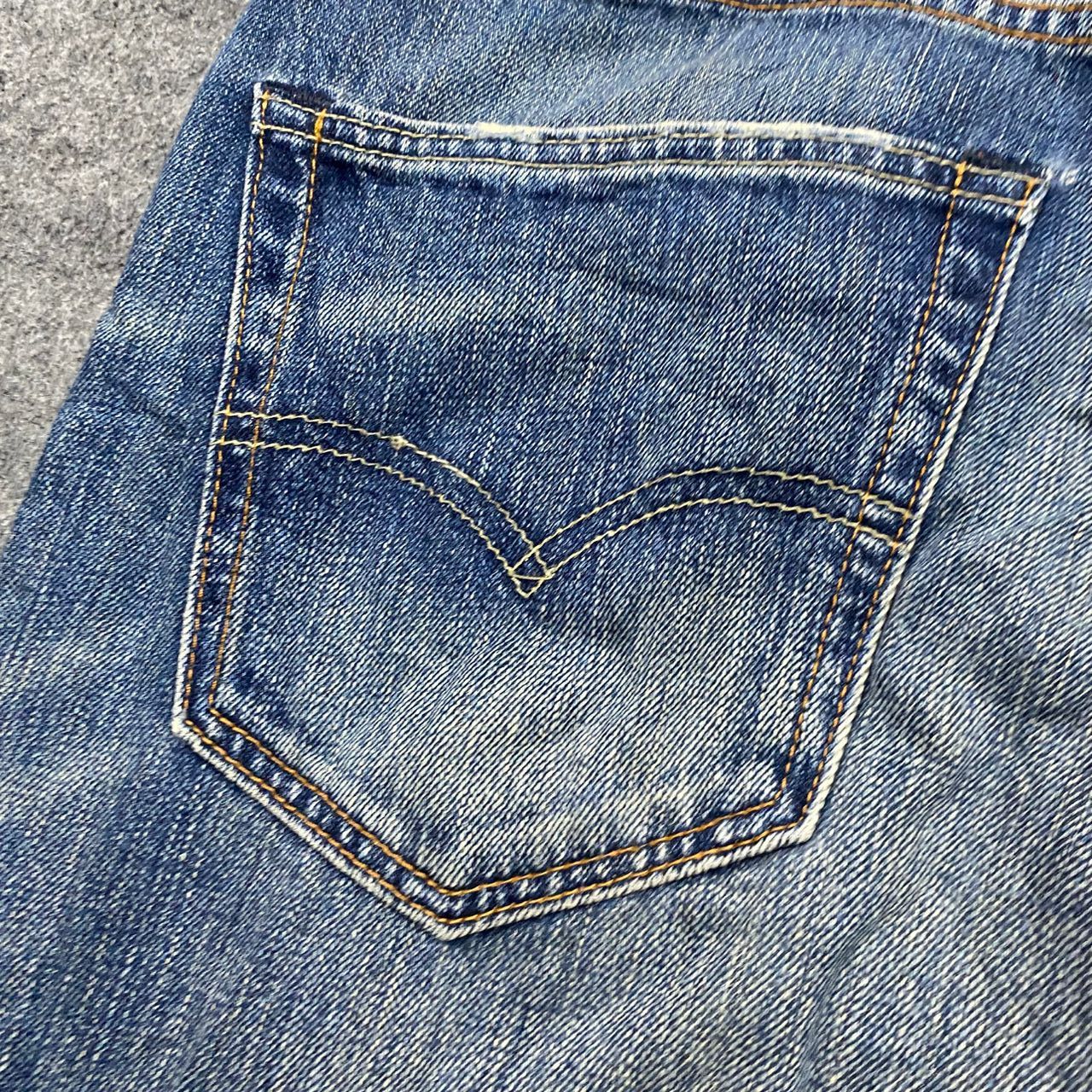 Levi's Vintage 90s Levis 505 Distressed Denim Kurt Cobain Style Size US 34 / EU 50 - 13 Thumbnail