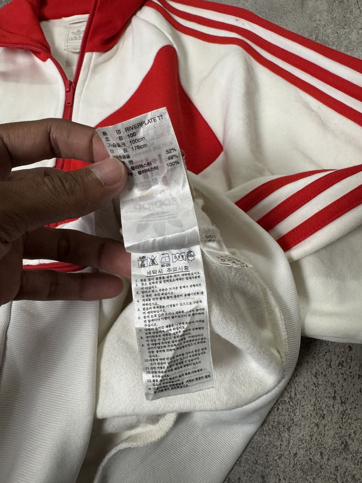Adidas VINTAGE ADIDAS RIVER PLATE TRACK TOP Size US M / EU 48-50 / 2 - 9 Thumbnail