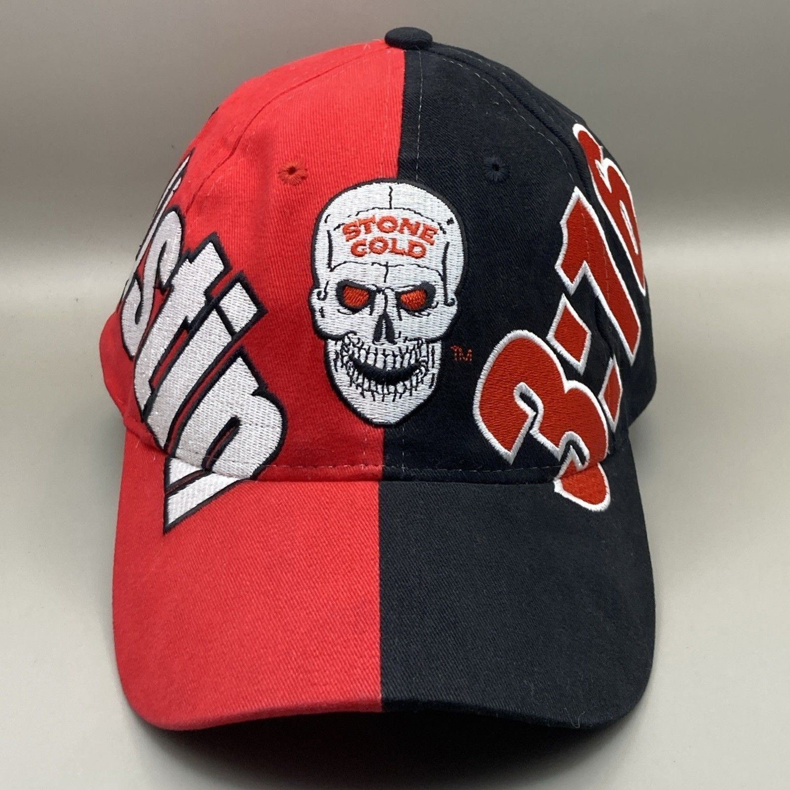 Vintage Stone Cold Steve Austin Vintage 2002 WWF Wrestling Hat Size ONE SIZE - 1 Thumbnail