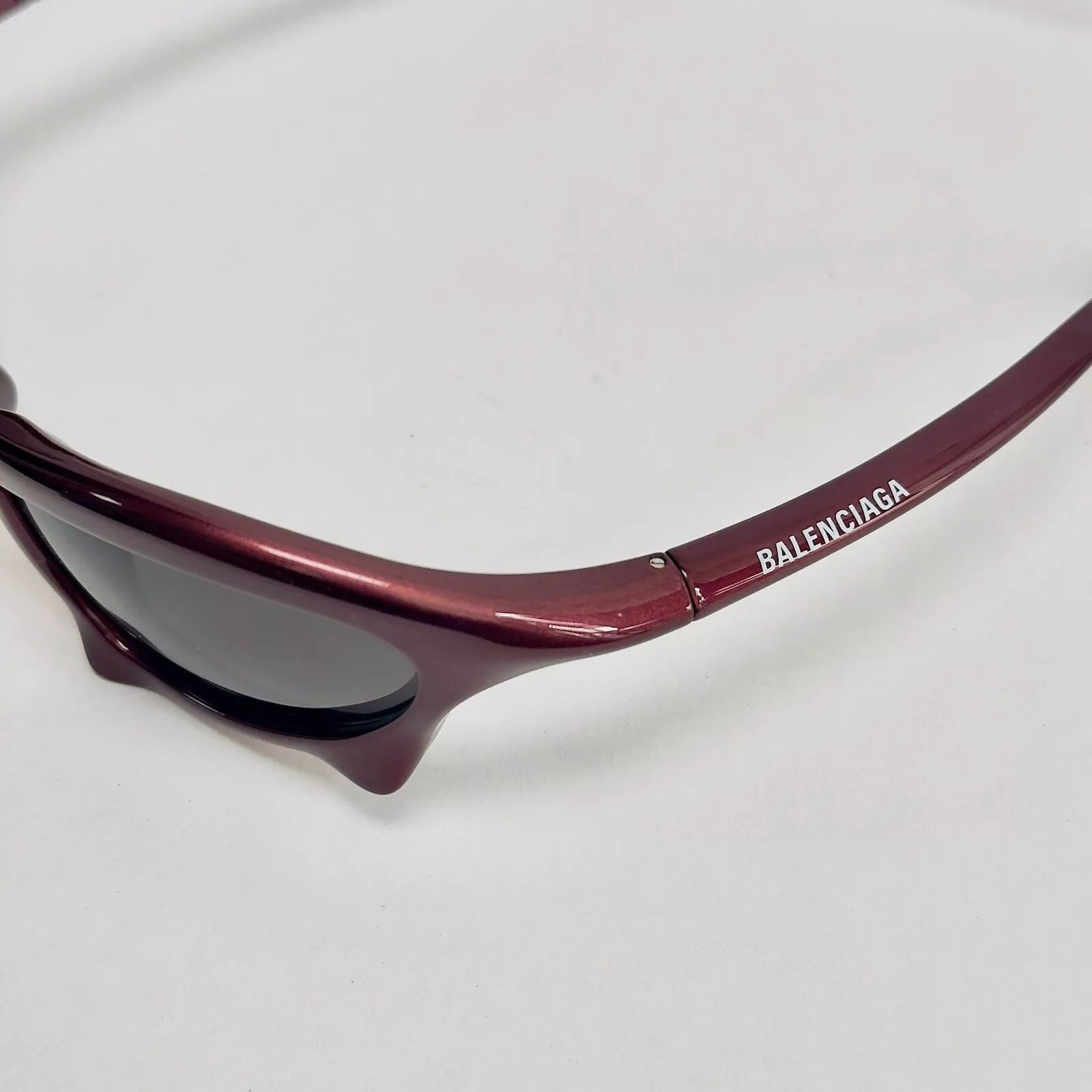 Balenciaga BALENCIAGA BAT 0229 Burgundy 005 Fashion Sunglasses BB0229 Size ONE SIZE - 6 Thumbnail