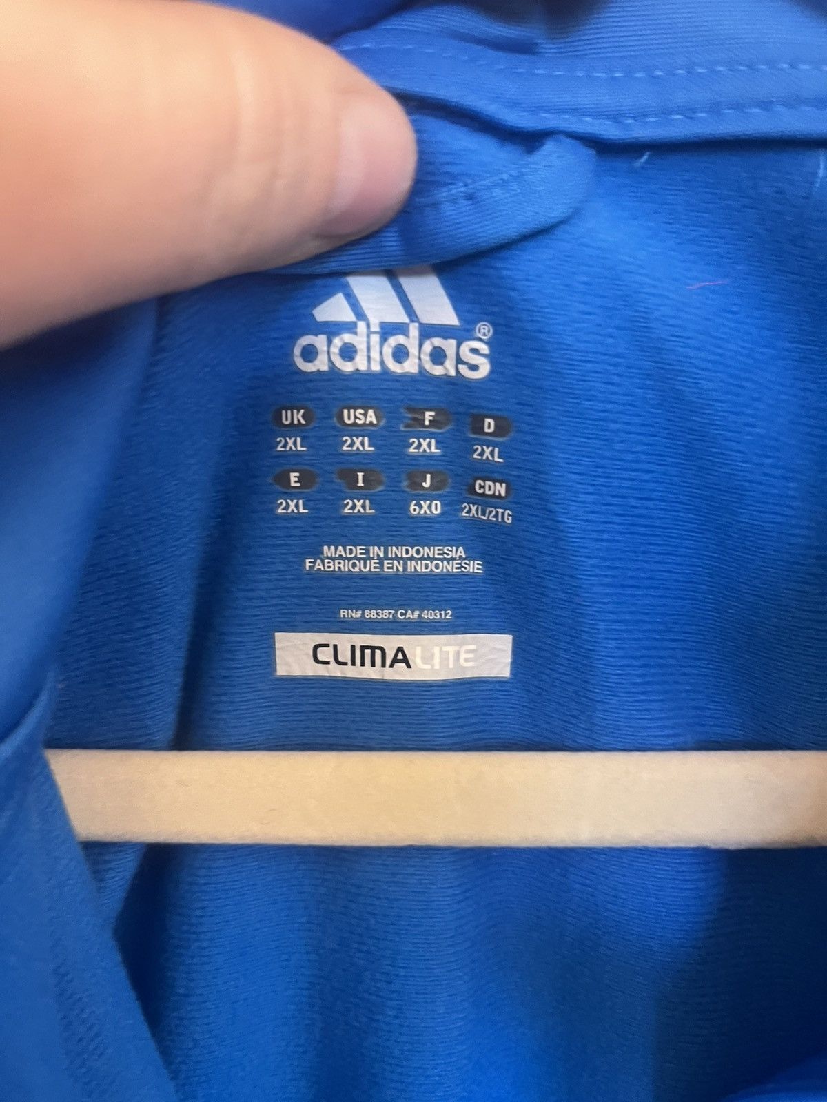 Adidas 2010 Men’s Adidas Track Jacket Size 2XL Size US XXL / EU 58 / 5 - 3 Thumbnail