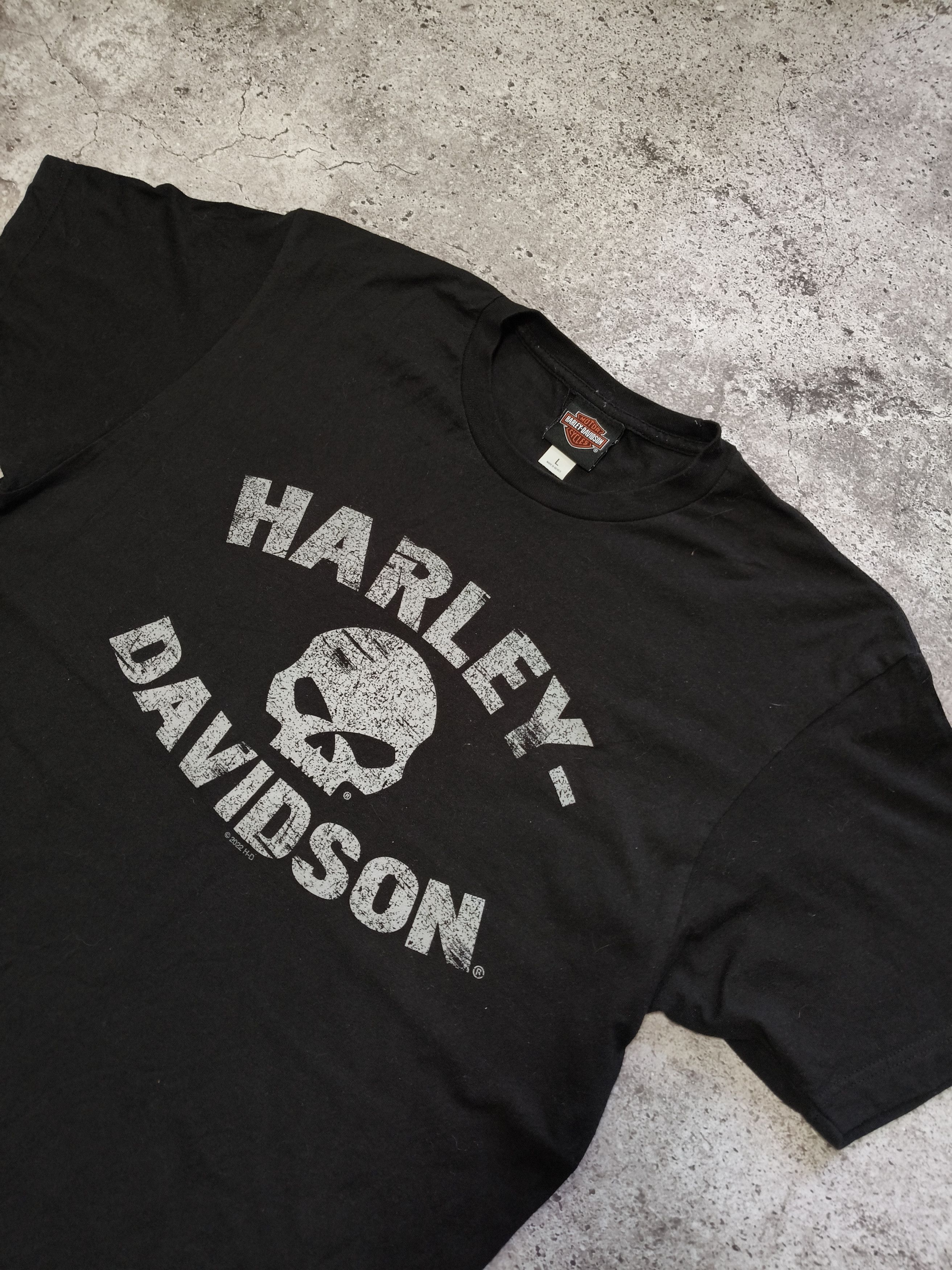Harley Davidson Harley-Davidson Skull Tee — Black — Size L Size US L / EU 52-54 / 3 - 3 Thumbnail