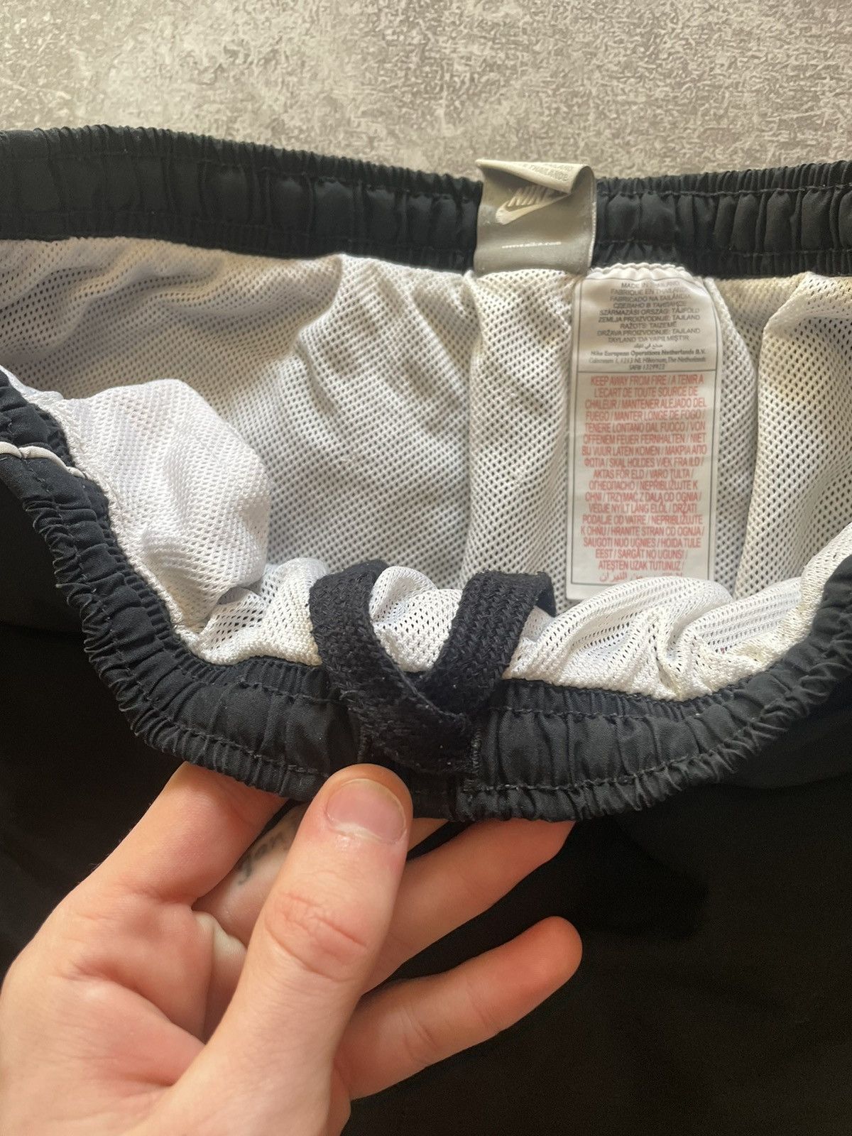 Nike × Vintage Vintage Nike Shorts Drill L Size US 32 / EU 48 - 4 Thumbnail