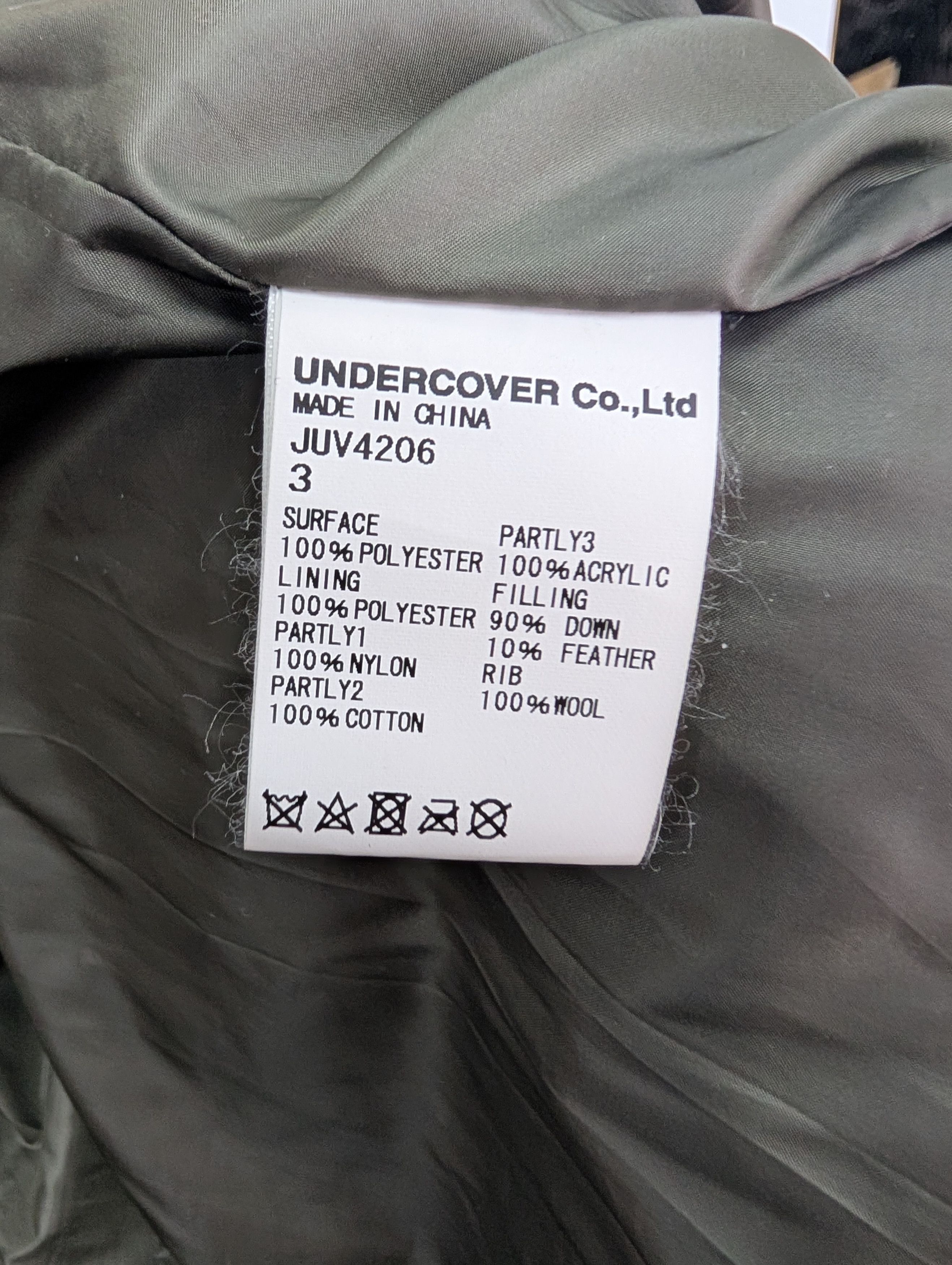 John Undercover John Undercover Khaki 2-Way Puffer Down With Hood Size US L / EU 52-54 / 3 - 8 Thumbnail