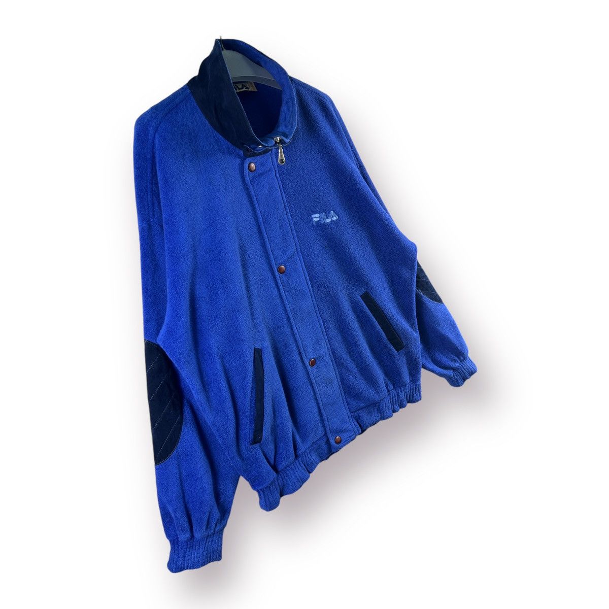 Fila 🔥 Vintage 90's FILA iCE- TECH MADE IN ITALY Fleece jacket Size US L / EU 52-54 / 3 - 3 Thumbnail