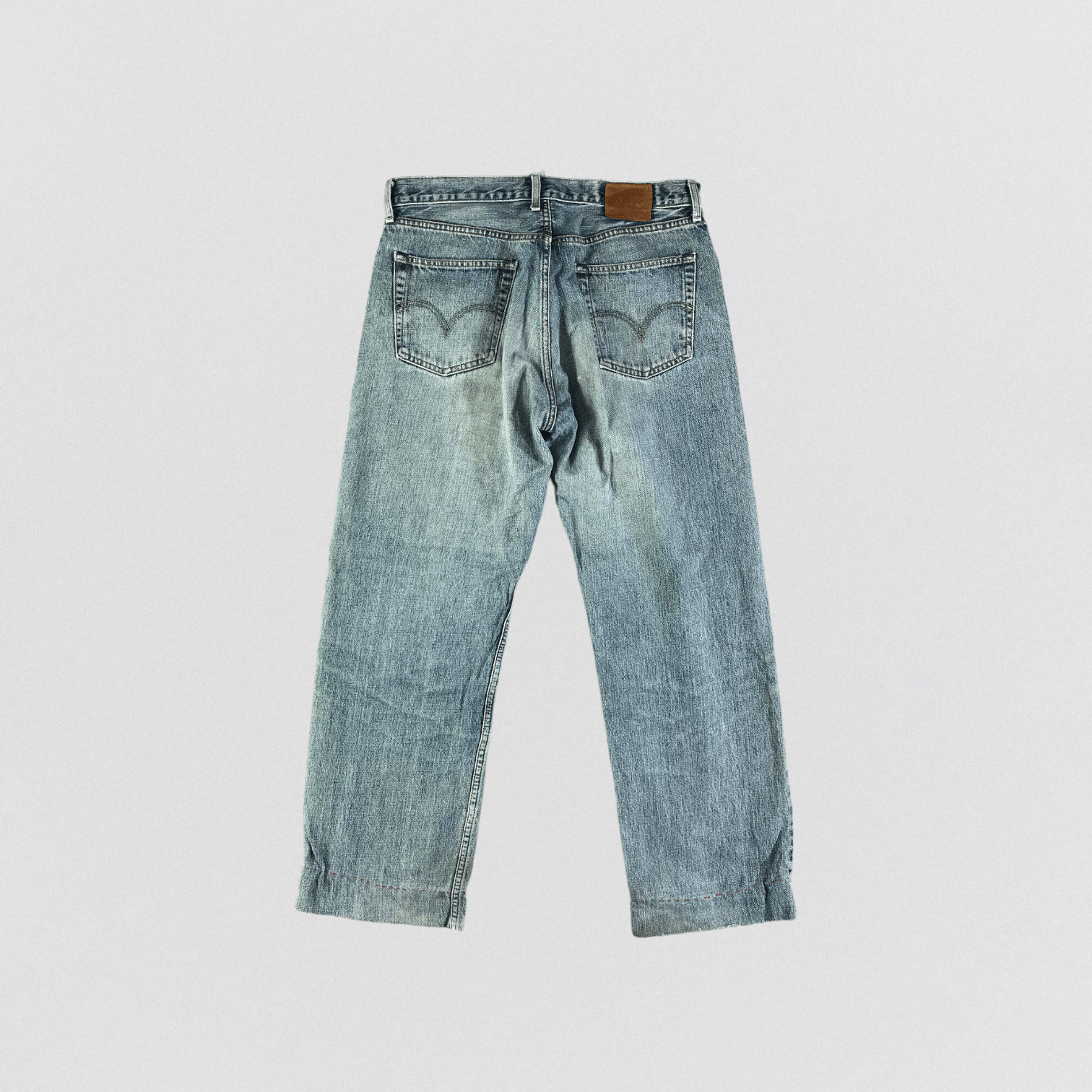 Levi's × Vintage 90s Vintage Blue Wash Levis 503 Jeans-JM3237 Size US 35 - 2 Thumbnail