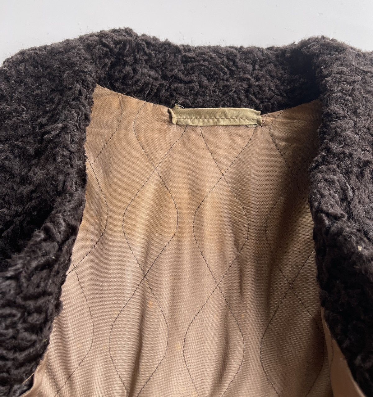 Vintage Vintage Jean Louis Paris Curly Astra Furs Coat Size S / US 4 / IT 40 - 14 Thumbnail
