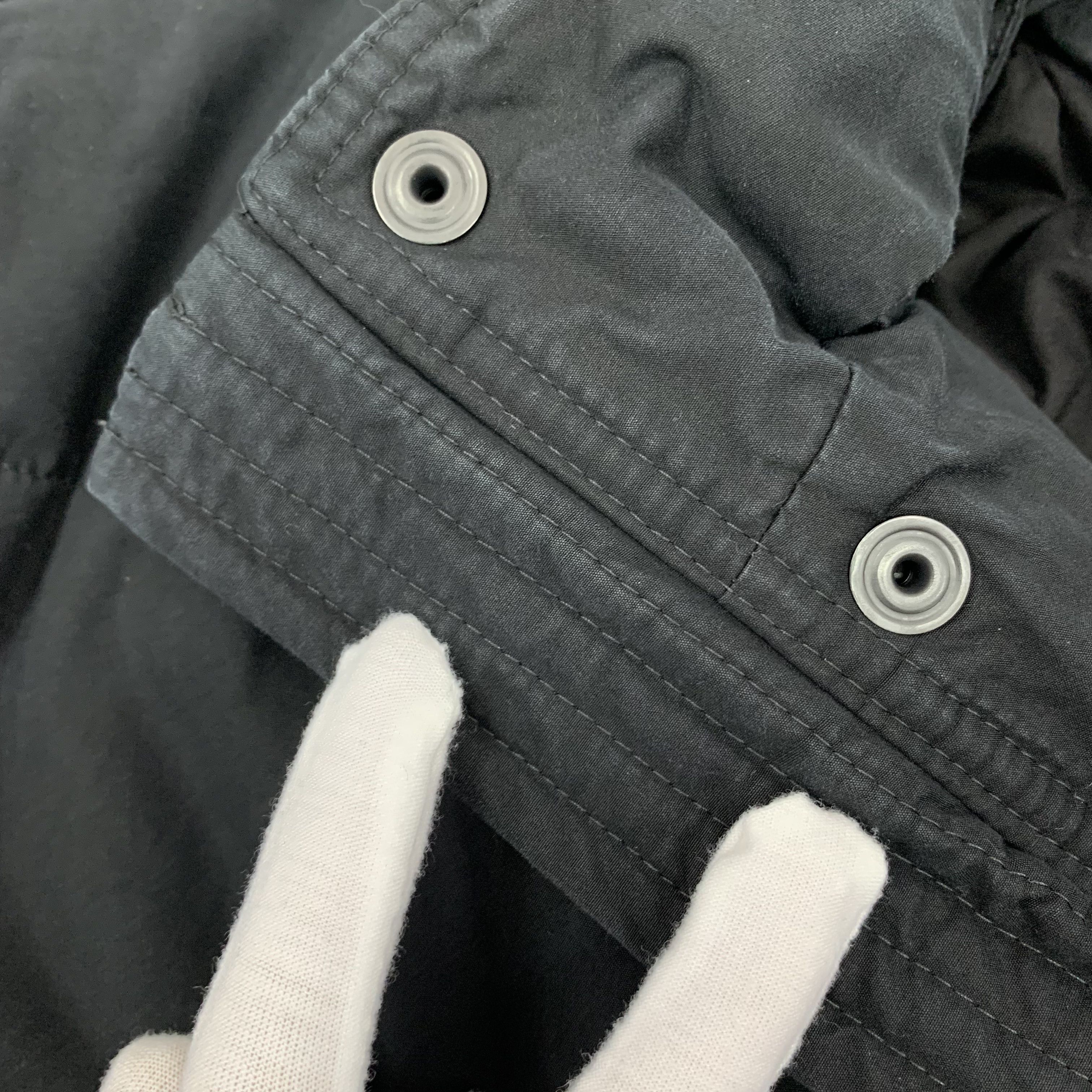 Valentino Embroidered Hoodie Jacket Military Green (S)