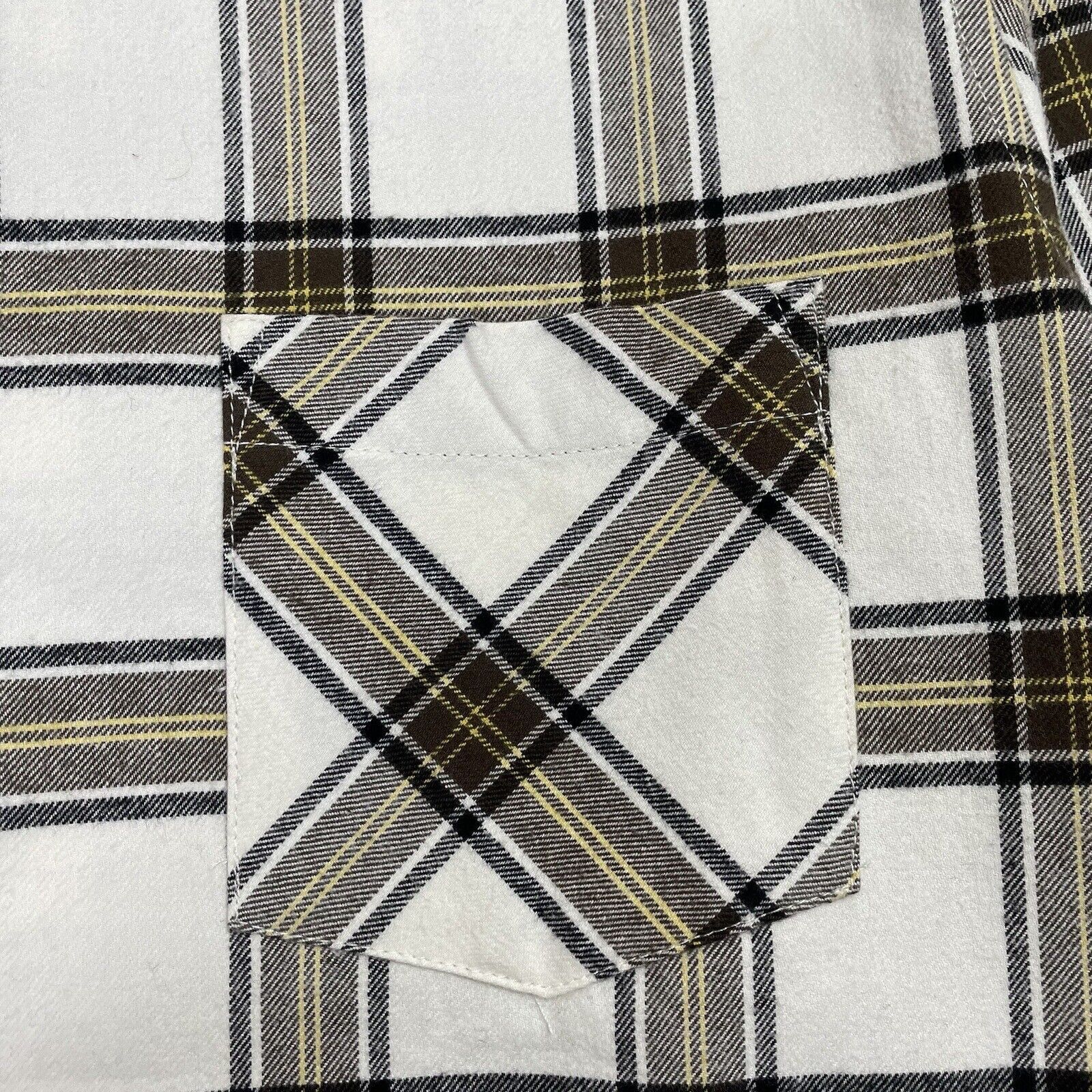 Folk Folk Clothing Shirt Mens Brown Ecru Denver Size 2 Small Size US S / EU 44-46 / 1 - 2 Thumbnail