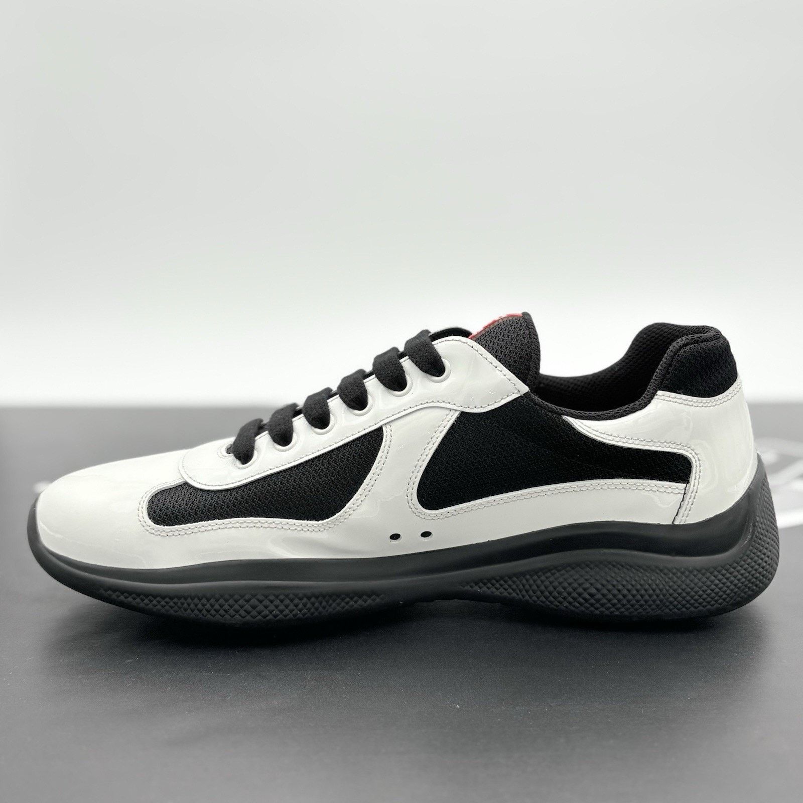Prada Prada Americas Cup ' Black White ' | SUPER CLEAN! Size US 9.5 / EU 42-43 - 4 Thumbnail
