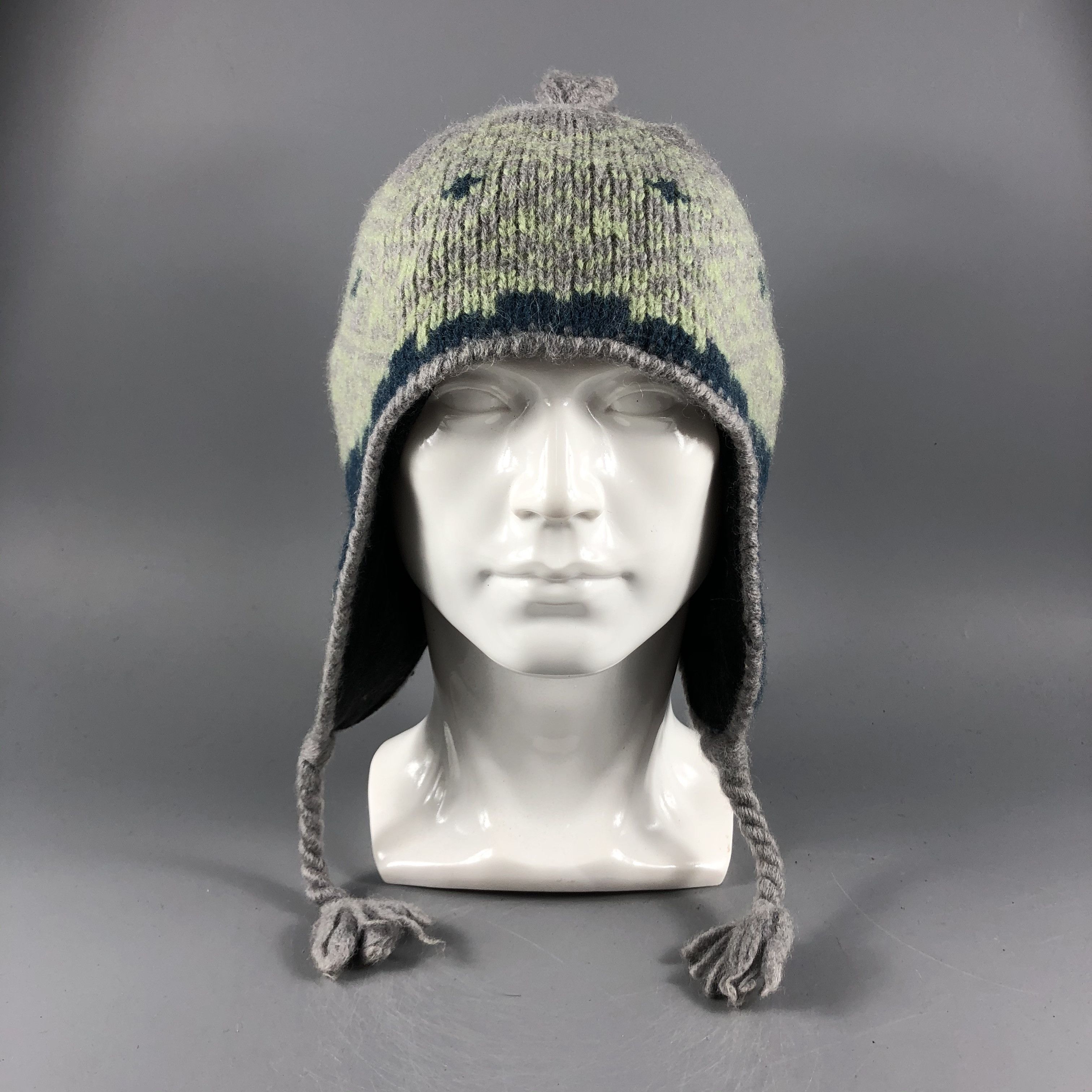 image of Patagonia Hats Earflap Beanie Wool Snow Hat Snow Cap B456, Men's
