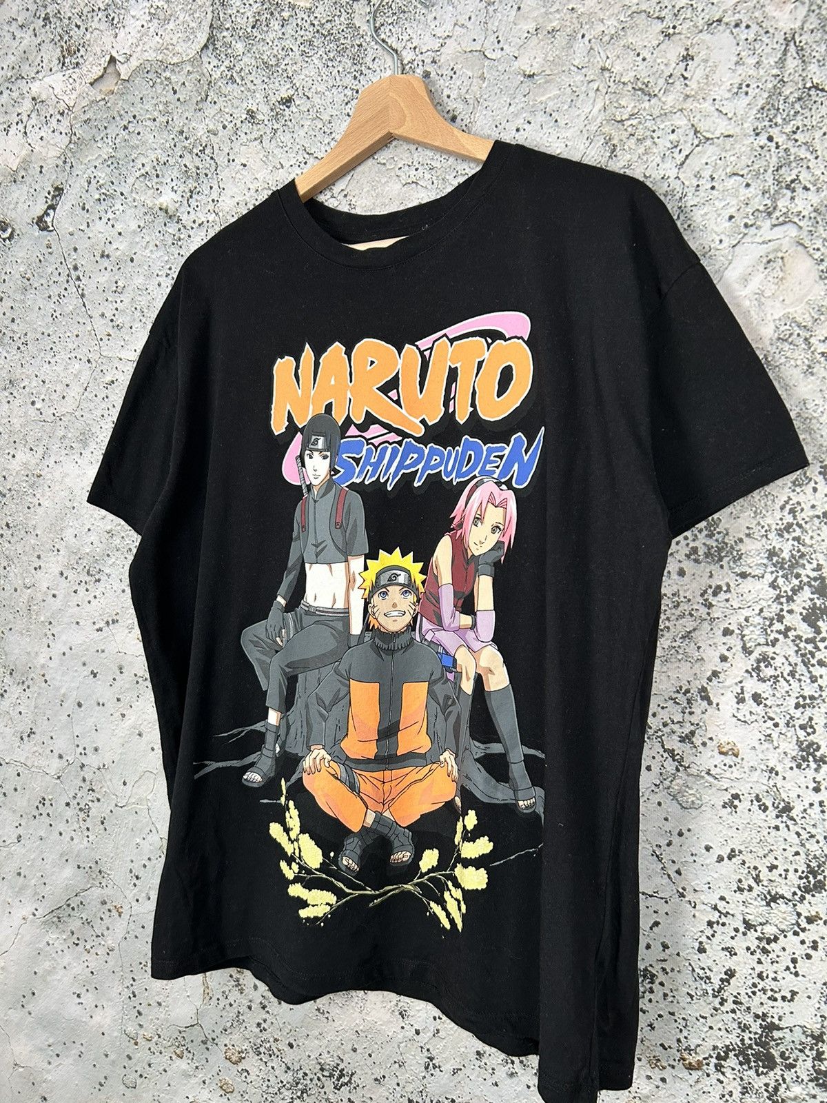 Anime Vintage Naruto Anime Graphic Tee Movie Japanese 00s Y2K Size US M / EU 48-50 / 2 - 2 Thumbnail