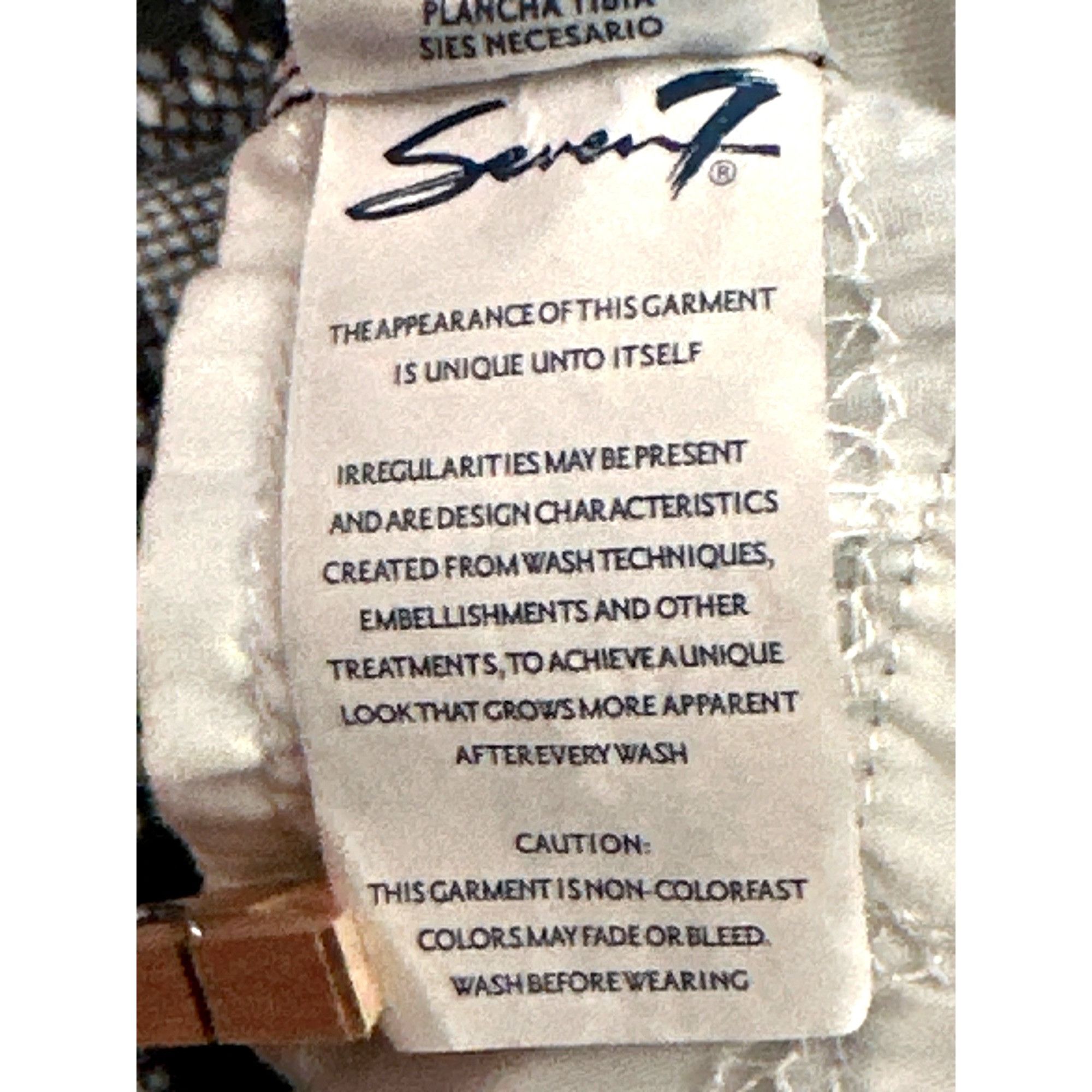 Seven 7 Seven7 Tummyless High Rise Skinny Jeans Black White Snakeski Size 28" / US 6 / IT 42 - 10 Thumbnail