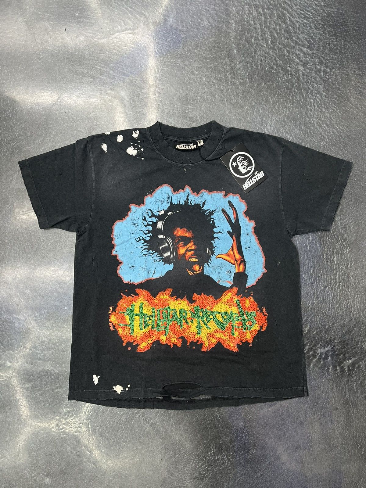 HELLSTAR Hellstar Headphones T-Shirt Size US M / EU 48-50 / 2 - 1 Thumbnail