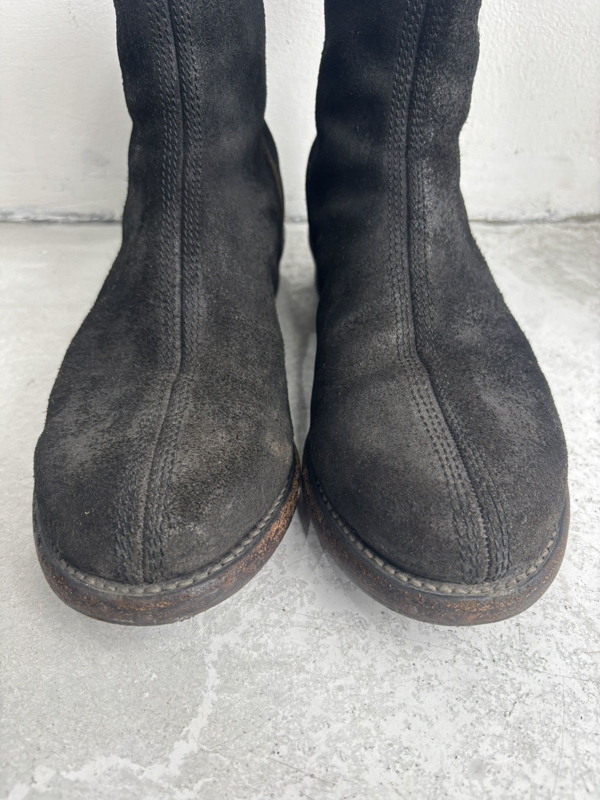 Julius Julius_7 SS2010 rough-out suede leather boots Size US 9.5 / EU 42-43 - 4 Thumbnail