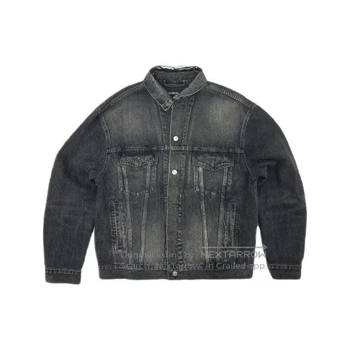 Balenciaga Balenciaga Black Casual Denim Jacket. Size US M / EU 48-50 / 2 - 2 Thumbnail