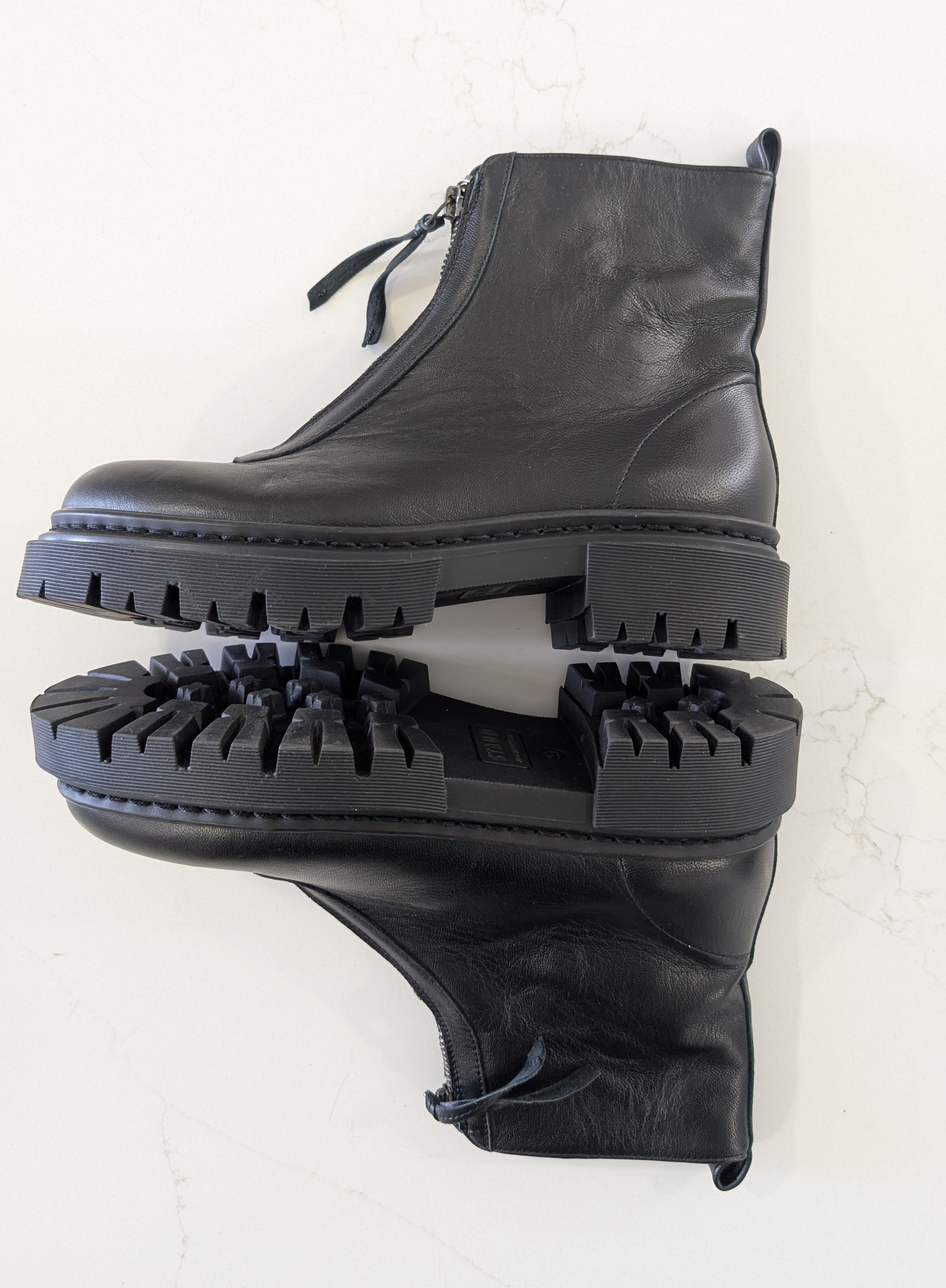 Staud STAUD Miles Zip Ankle Combat Boots Womens 37 7 Size US 7 / IT 37 - 7 Thumbnail