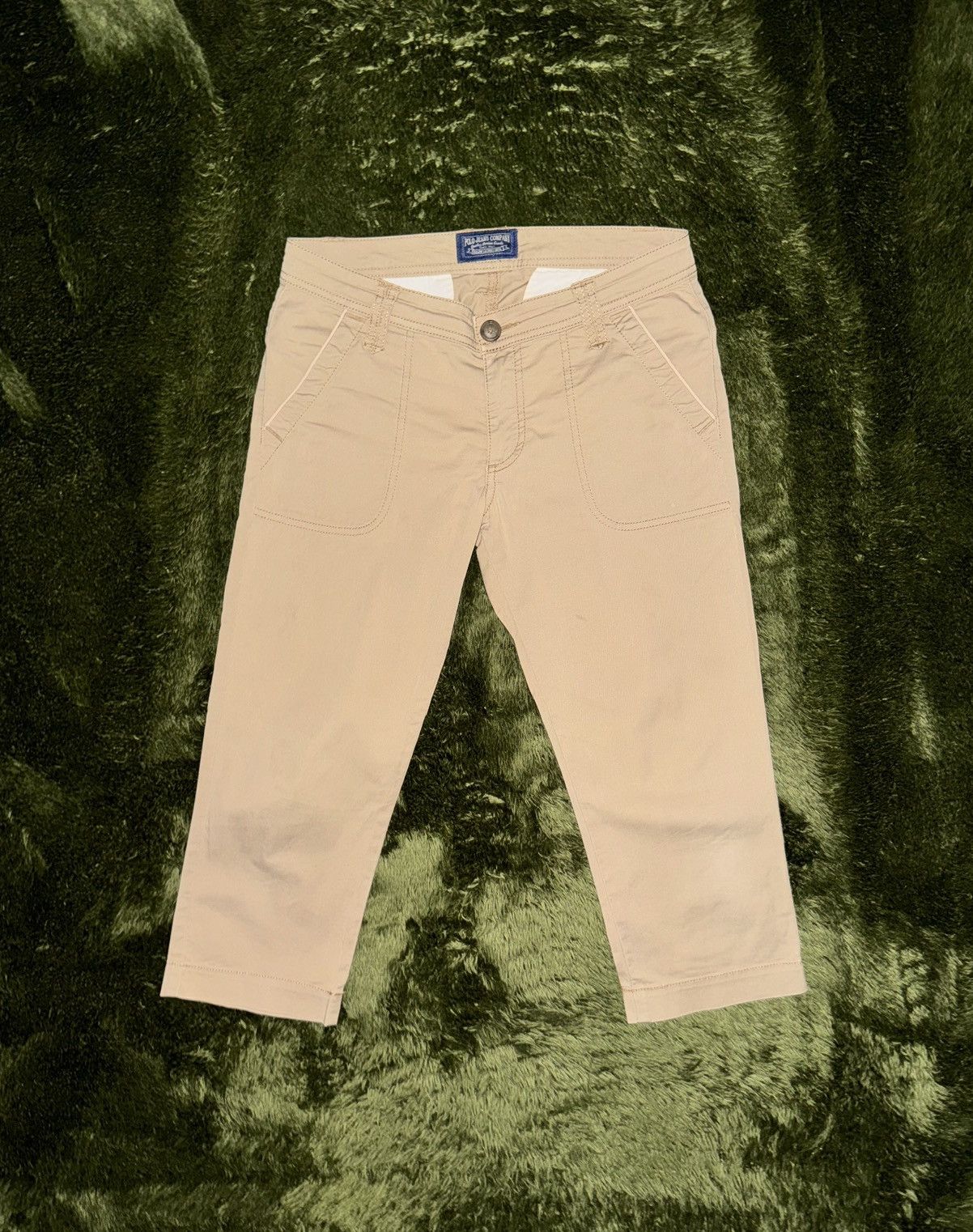 Polo Ralph Lauren [6] Polo Ralph Lauren Jeans Pocket Cotton Cropped Pants Size US 29 - 1 Thumbnail