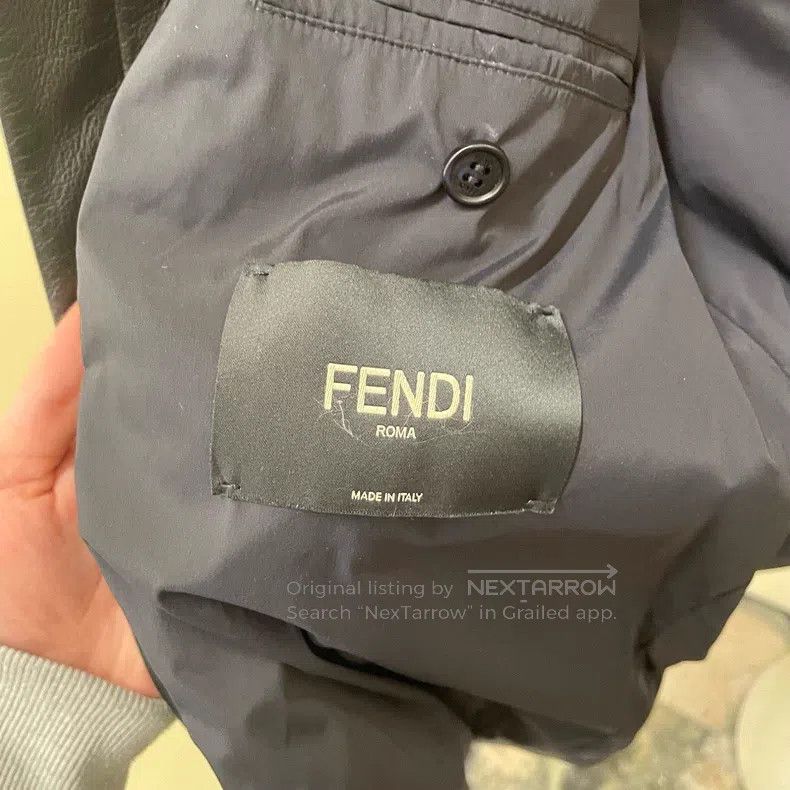 Fendi Fendi Little devil leather jacket Size US L / EU 52-54 / 3 - 5 Thumbnail