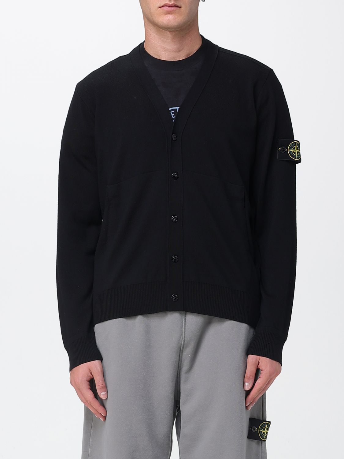 Stone Island Sweater Men Black