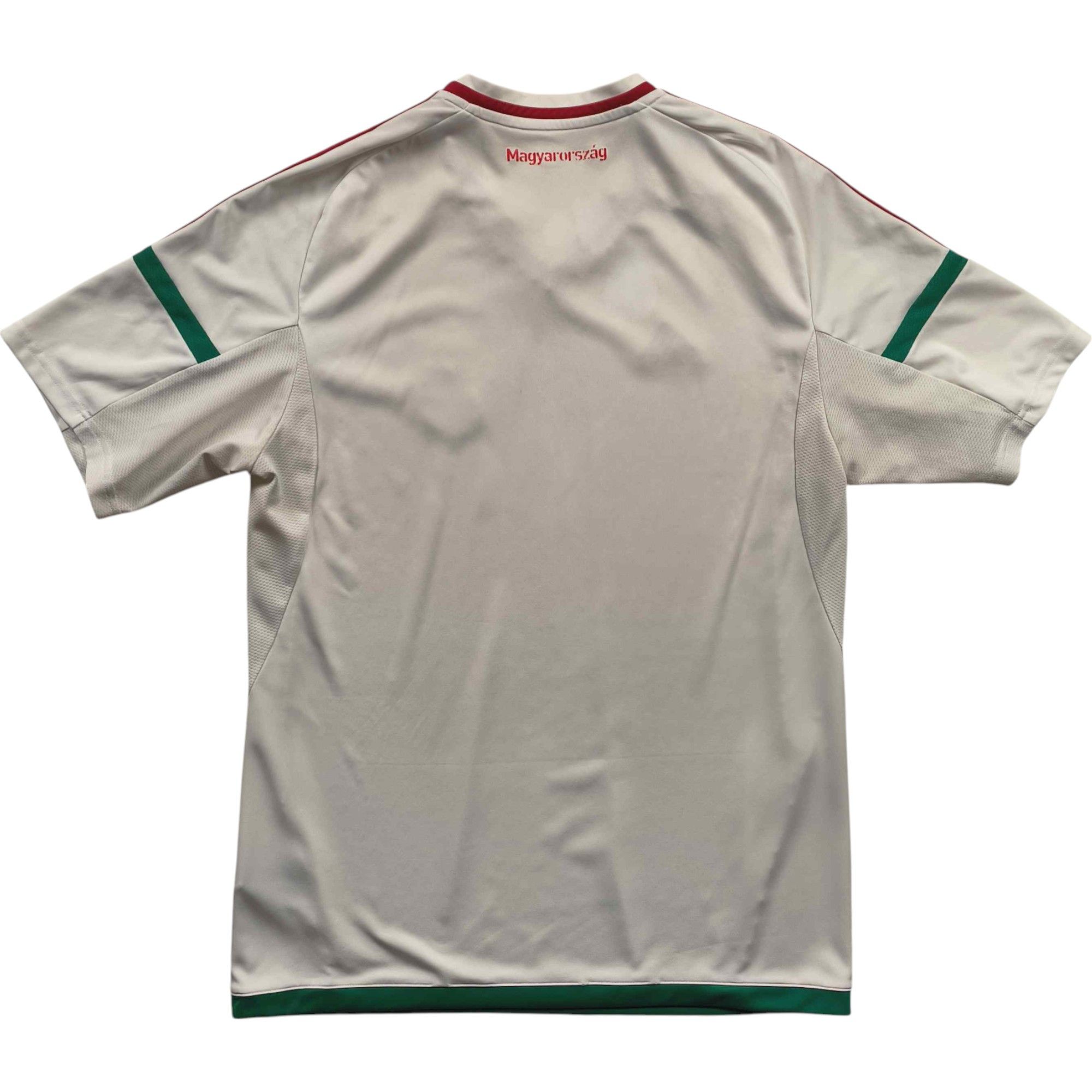 Adidas Hungary 2016-18 Adidas away football jersey shirt size M Size US M / EU 48-50 / 2 - 2 Thumbnail