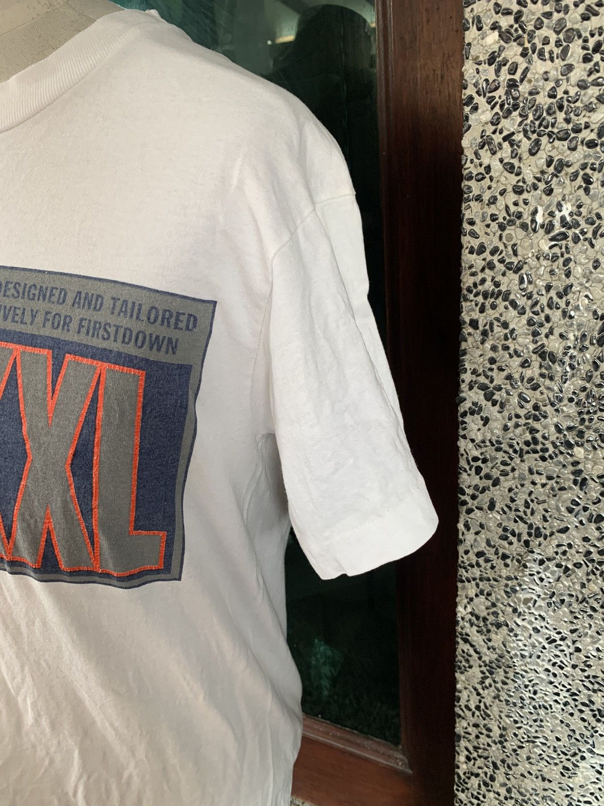 Vintage Vintage 90s First Down Big Logo T Shirt Size US M / EU 48-50 / 2 - 3 Thumbnail