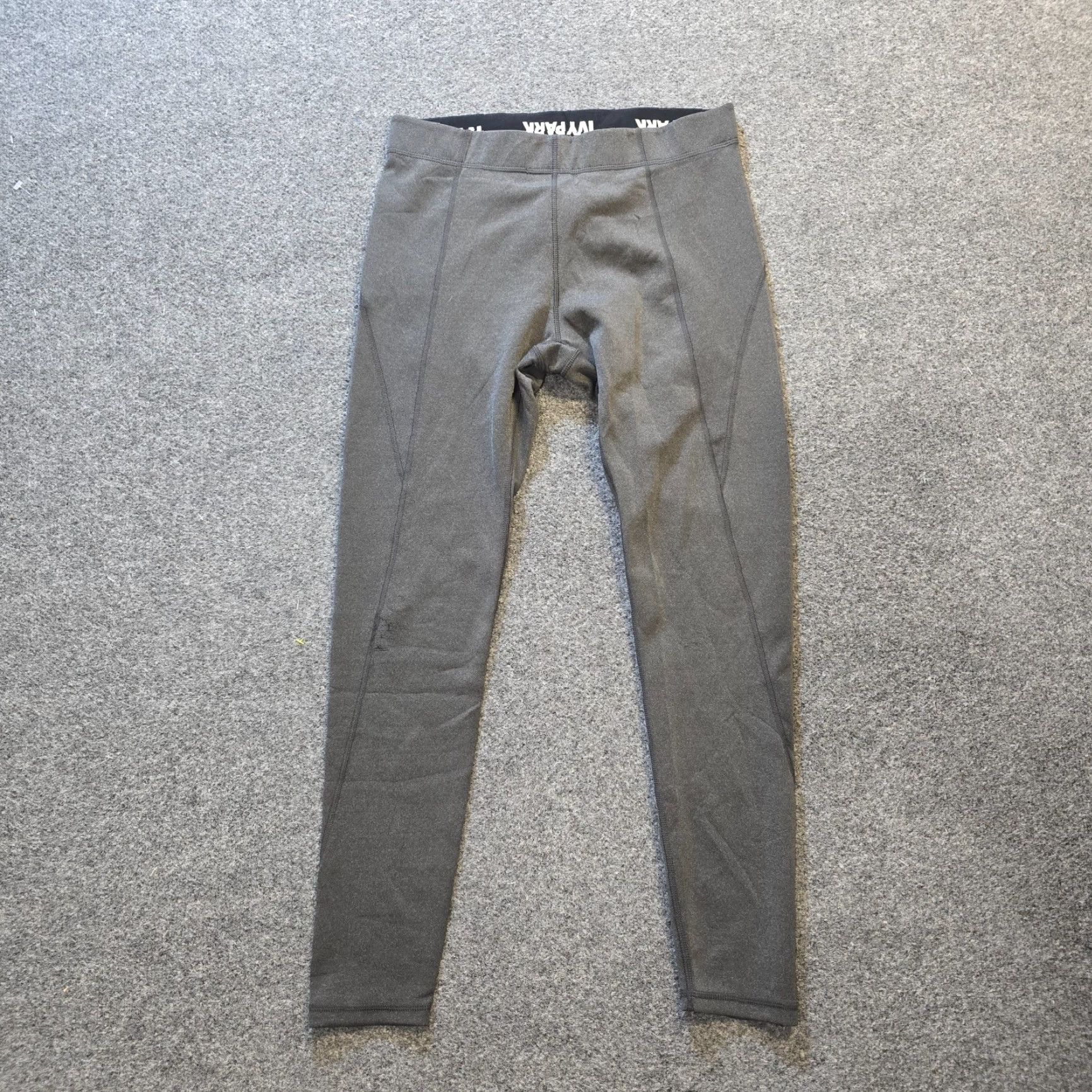 Ivy Park VINTAGE Ivy Park Leggings Womens Size Large Gray Stretch Ankle Pants Athletic Casual Size 36" / US 14 / IT 50 - 2 Thumbnail