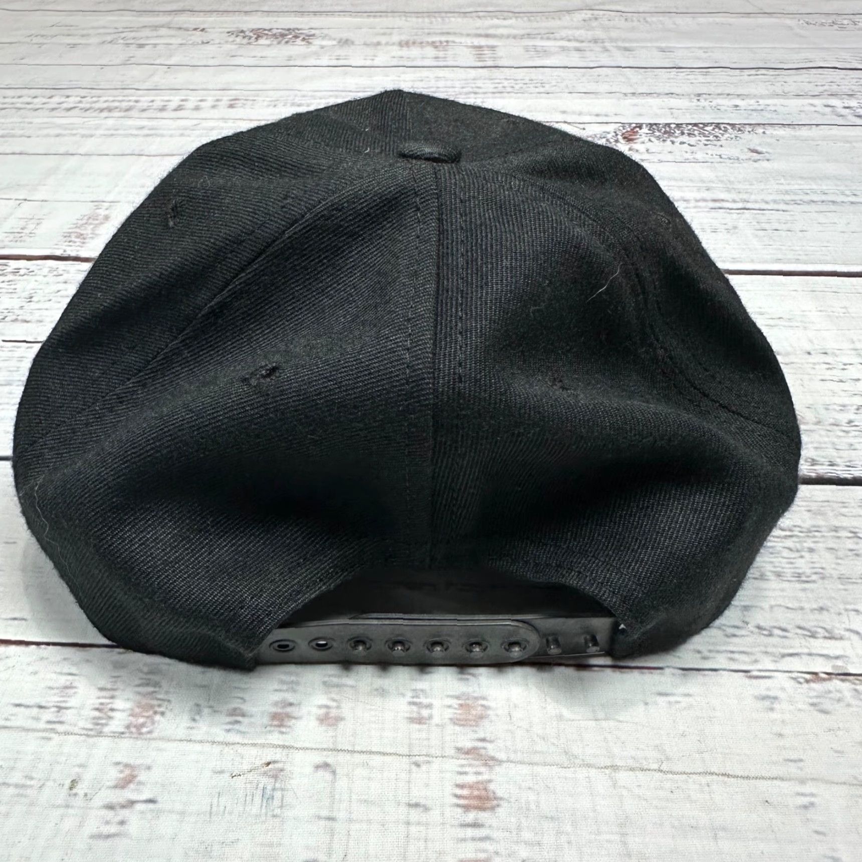 Bally Vtg USAF 92nd Civil Engineers Prime Beef Snapback Ball Cap Black One Size Size ONE SIZE - 5 Thumbnail