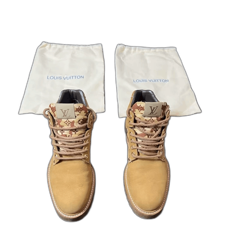Louis Vuitton Louis Vuitton Desert Series Brown Boots-yf Size US 8.5 / EU 41-42 - 1 Thumbnail