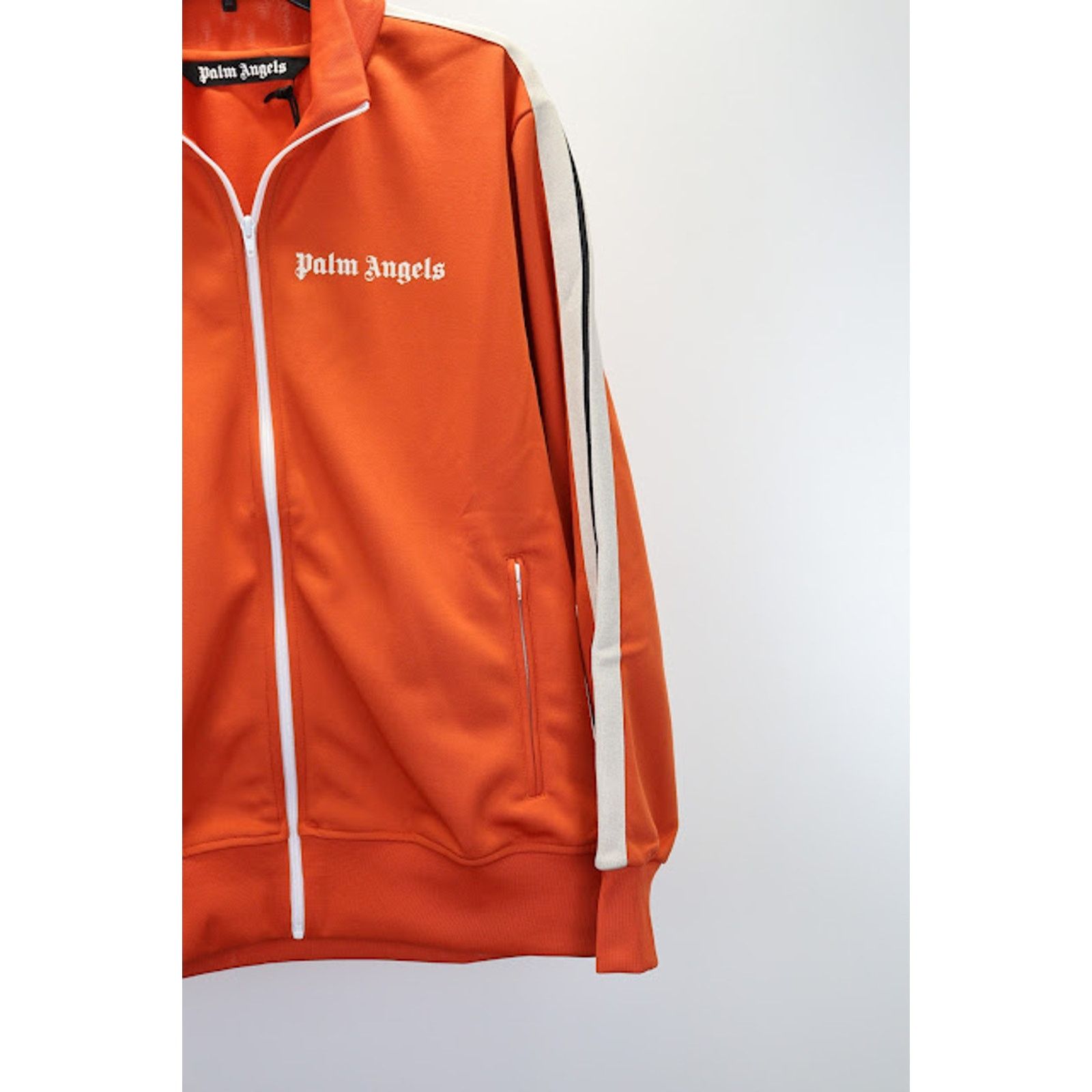 Palm Angels o1rshd1 Classic Track Jacket in Brick Red Size US M / EU 48-50 / 2 - 4 Thumbnail