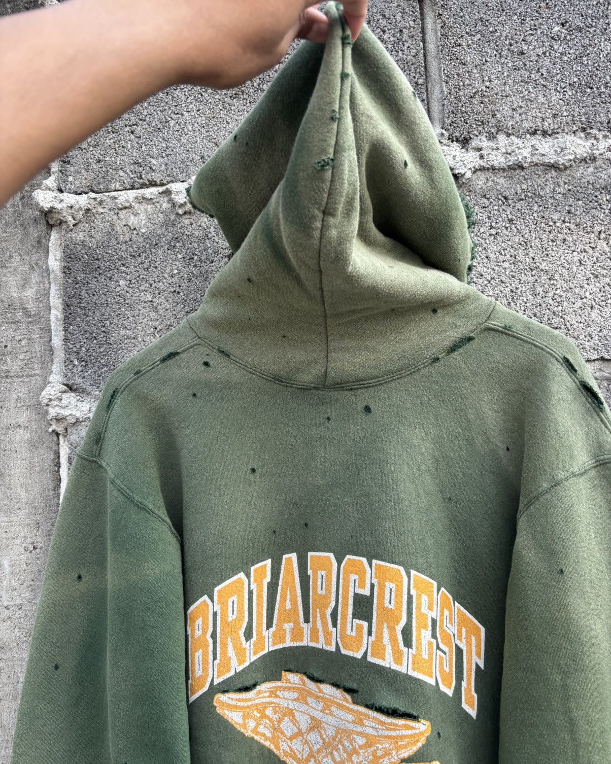 Russell Athletic Thrashed 90s Distressed Russell Faded Hoodie Size US M / EU 48-50 / 2 - 6 Thumbnail
