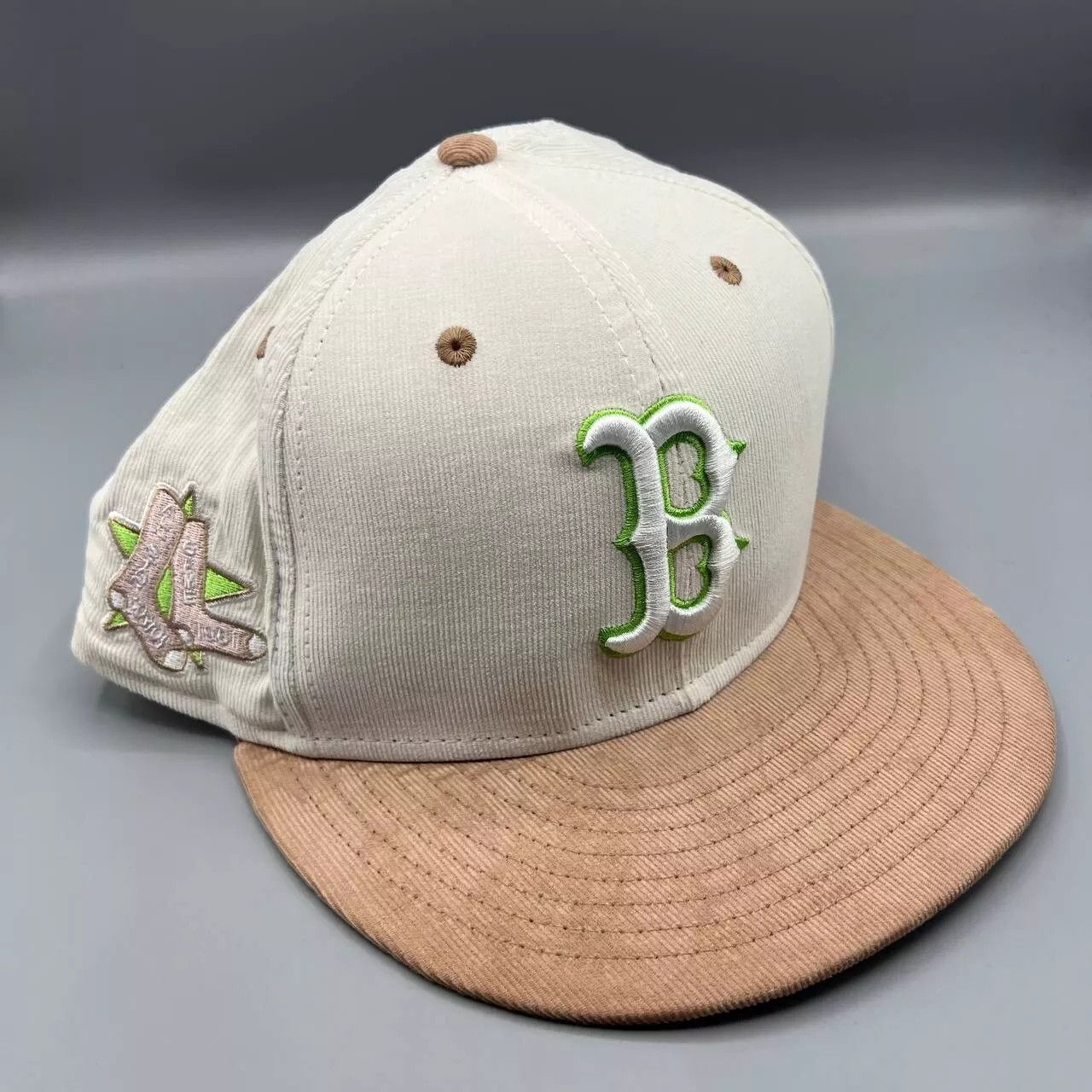New Era Boston Red Sox Hat Men 7 3/4 59Fifty New Era Fitted Cap New Size ONE SIZE - 1 Thumbnail